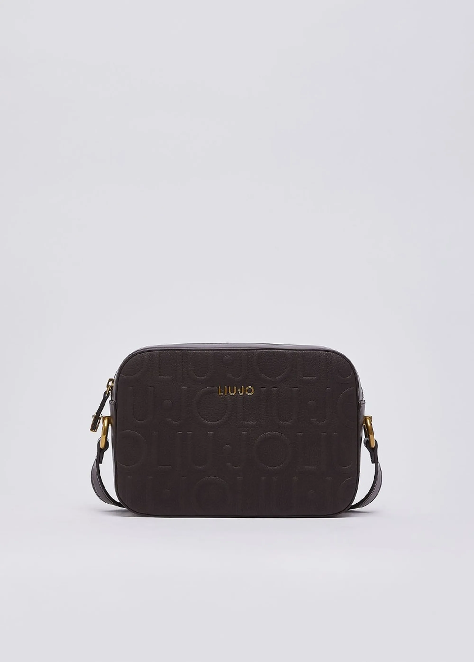 Liujo Accessori B'Medium Logo Shoulder Bag' Dark Brown Af6211E1139 185453