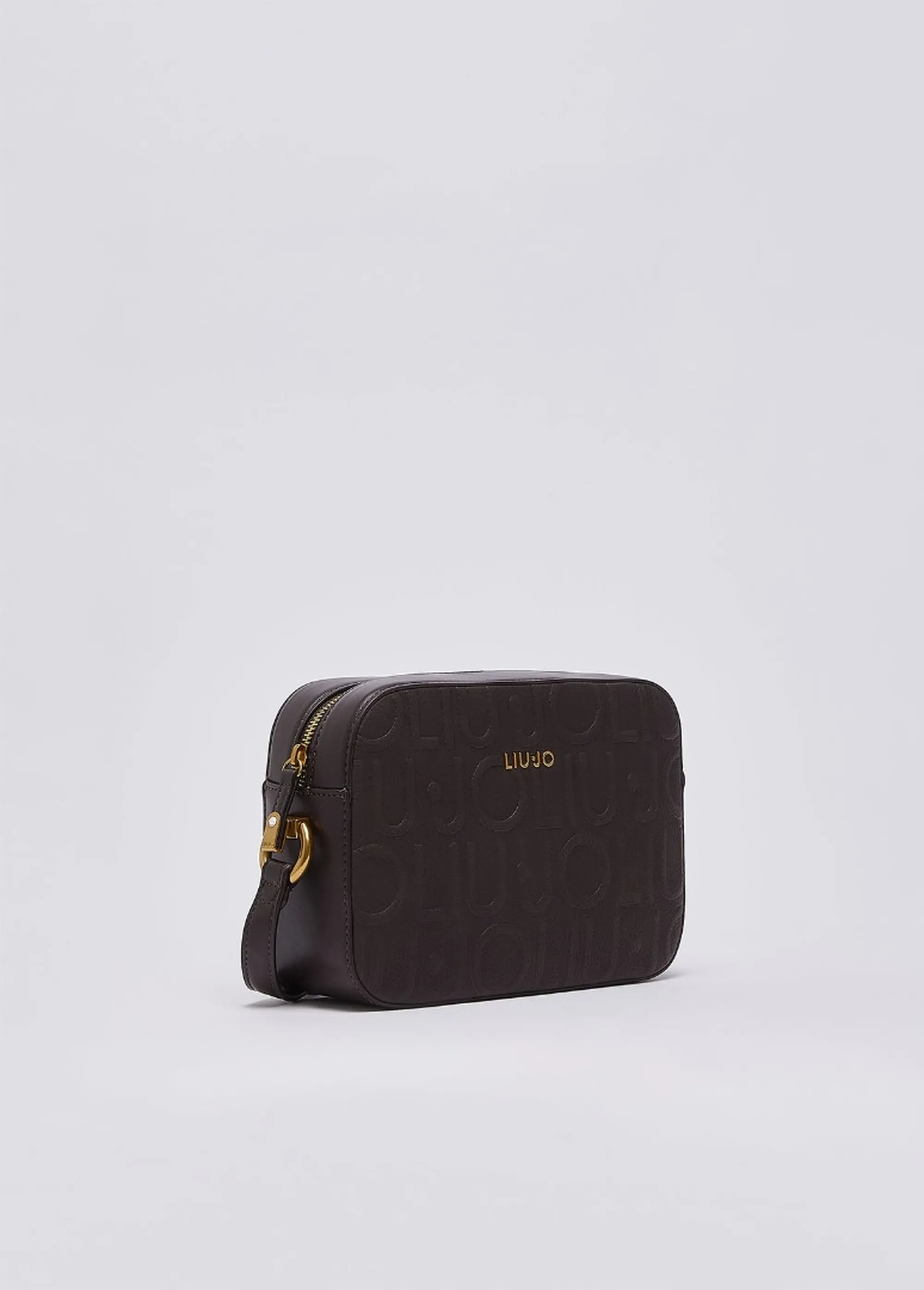 Liujo Accessori B'Medium Logo Shoulder Bag' Dark Brown Af6211E1139 185454