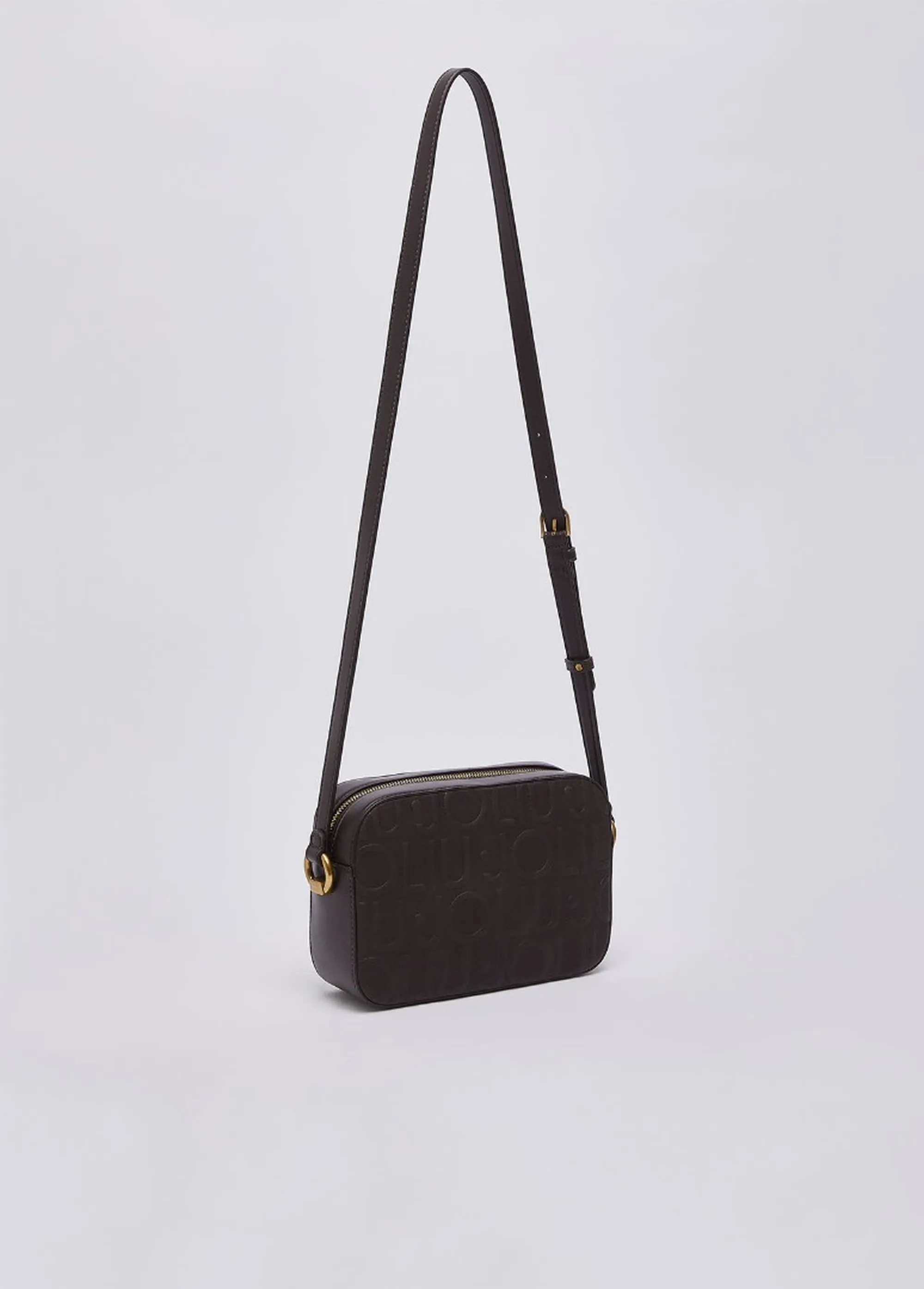 Liujo Accessori B'Medium Logo Shoulder Bag' Dark Brown Af6211E1139 185455