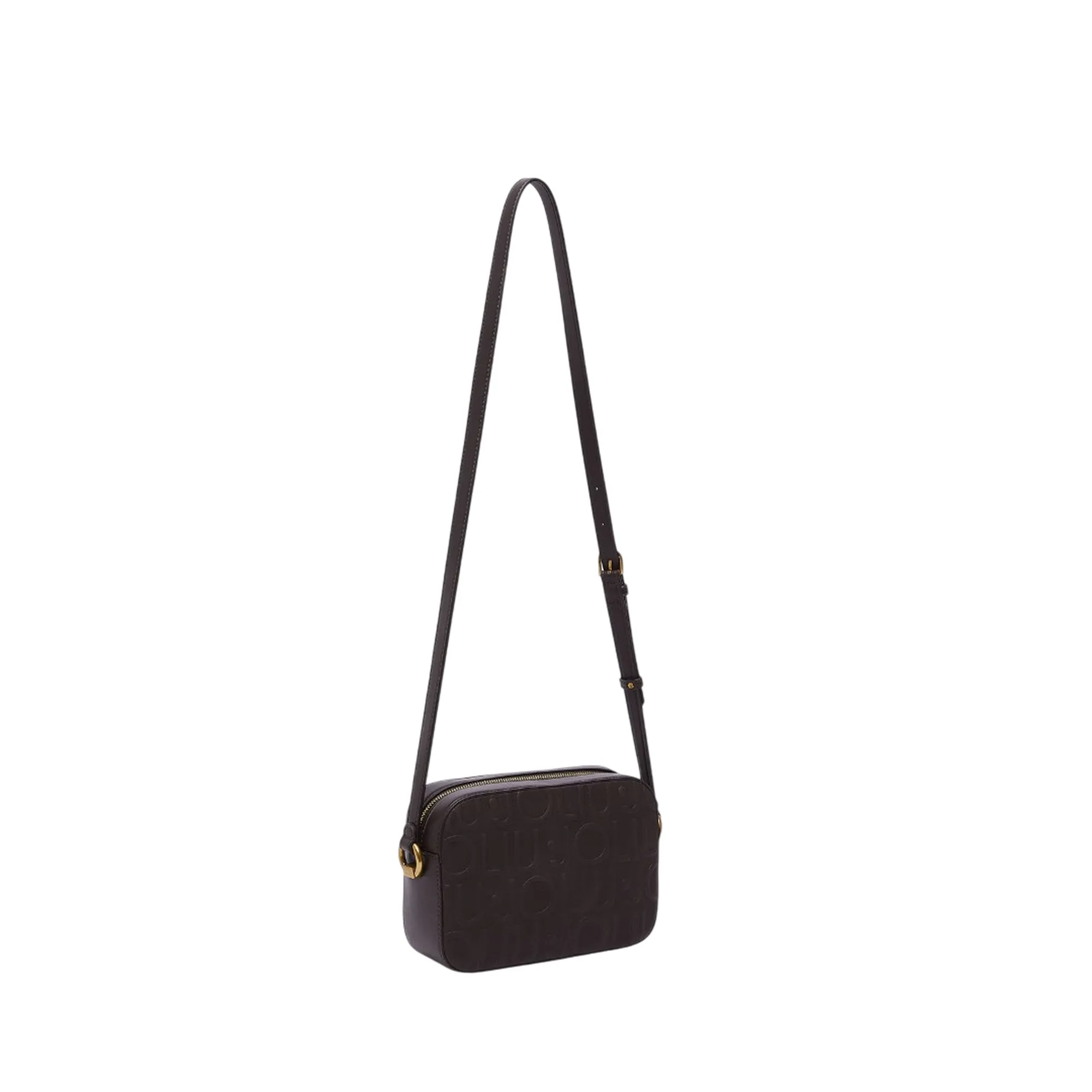 Liujo Accessori Borsa A Tracolla Con Logo Media Marrone Scuro Af6211E1139 185714