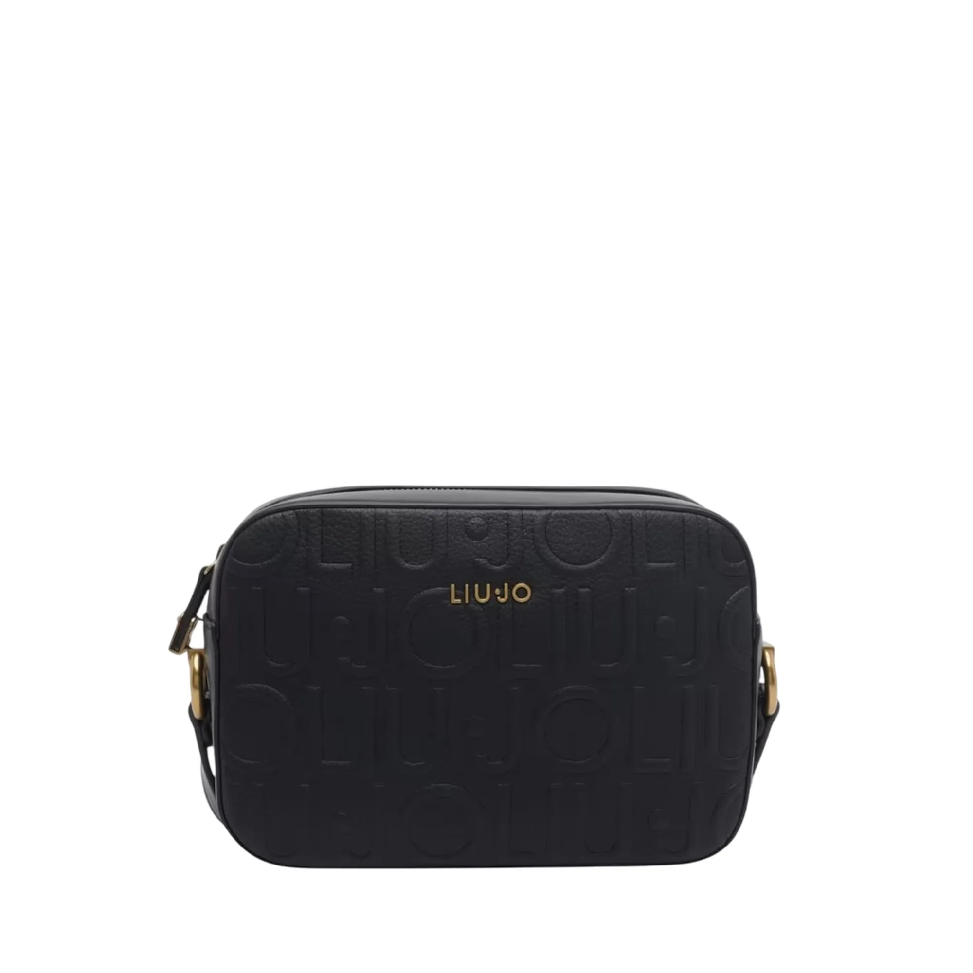 Liujo Accessori Borsa A Tracolla Con Logo Media Nero Af6211E1139 185709