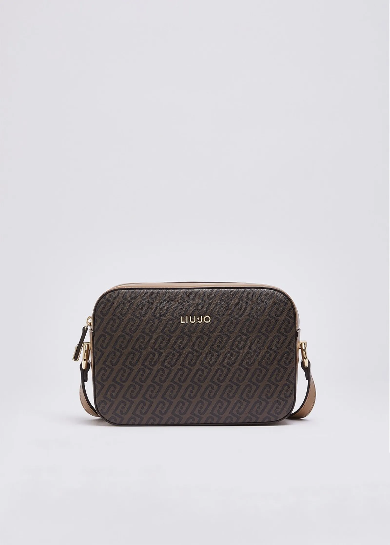 Liujo Accessori Borsa A Tracolla Monogram Media Cuoio Af6211E1137 185448