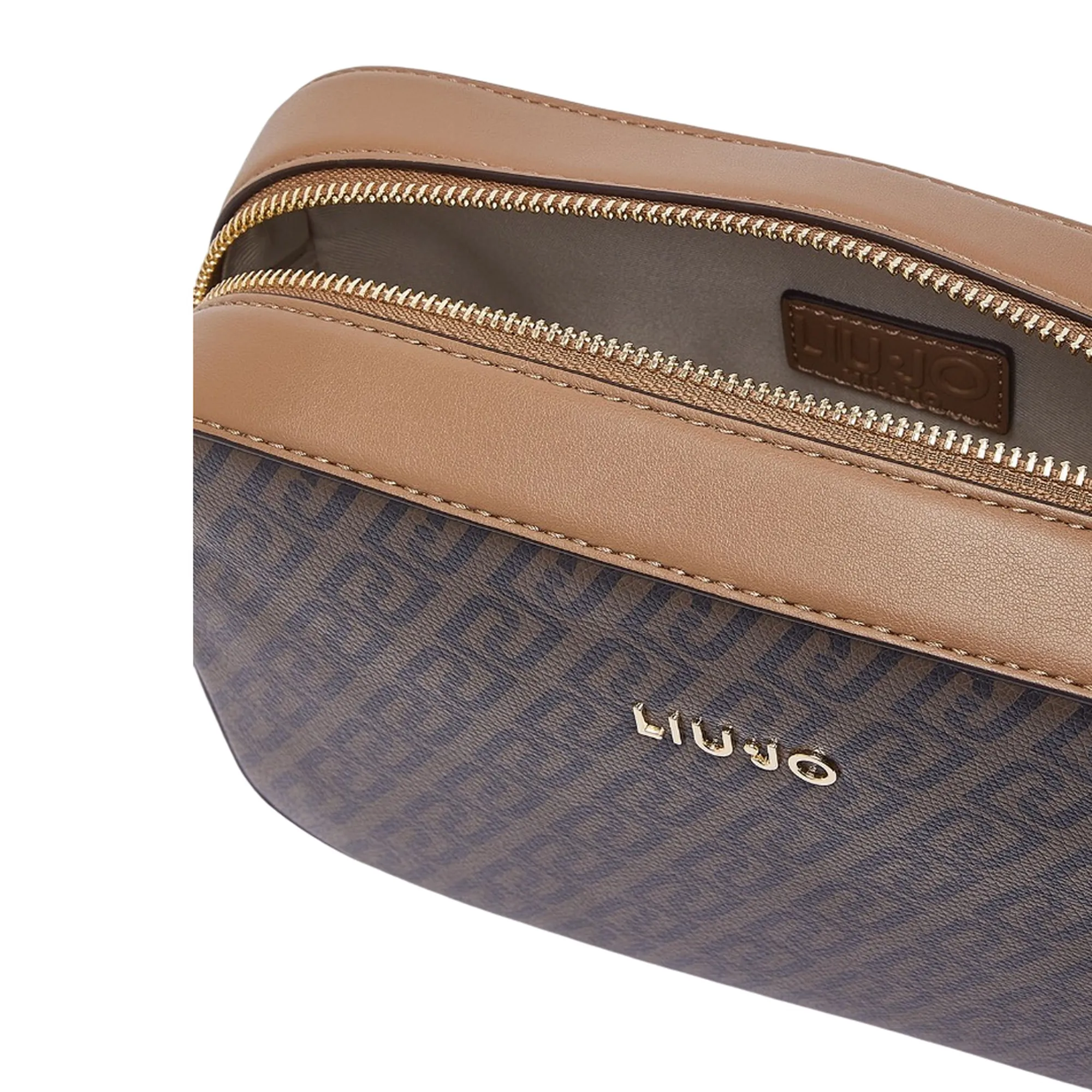Liujo Accessori Borsa A Tracolla Monogram Media Cuoio Af6211E1137 185727