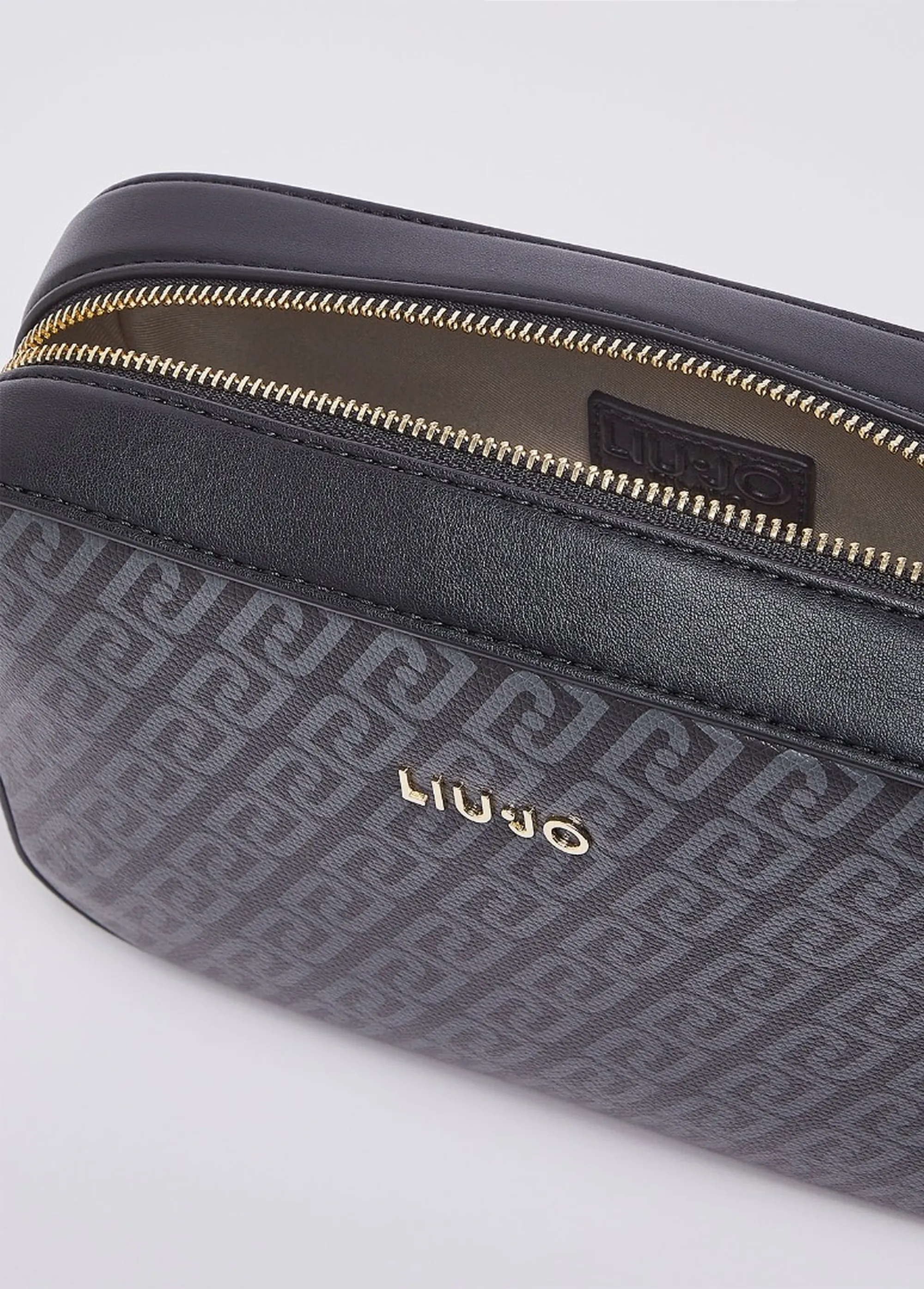 Liujo Accessori B'Medium Monogram Shoulder Bag' Black Af6211E1137 185446