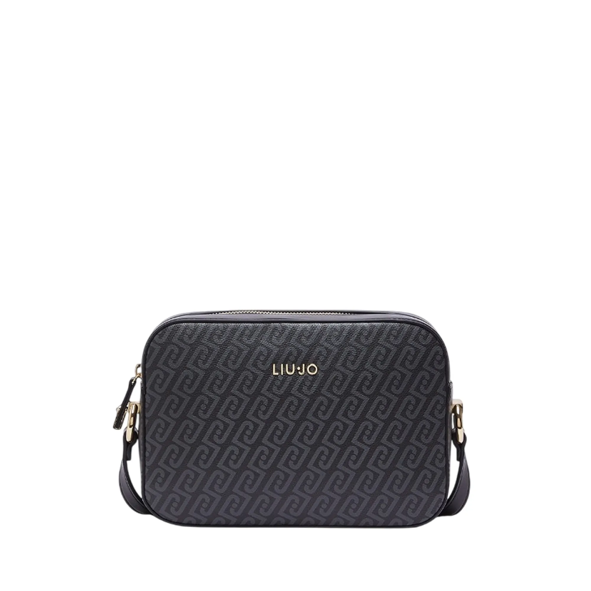 Liujo Accessori Borsa A Tracolla Monogram Media Nero Af6211E1137 185719