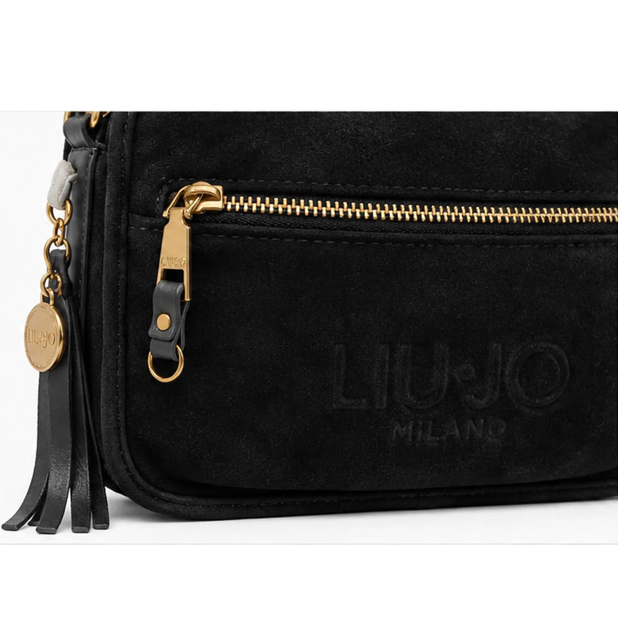 Liujo Accessori Borsa Camera Case Scamosciata Nero Af6011T711A 188000