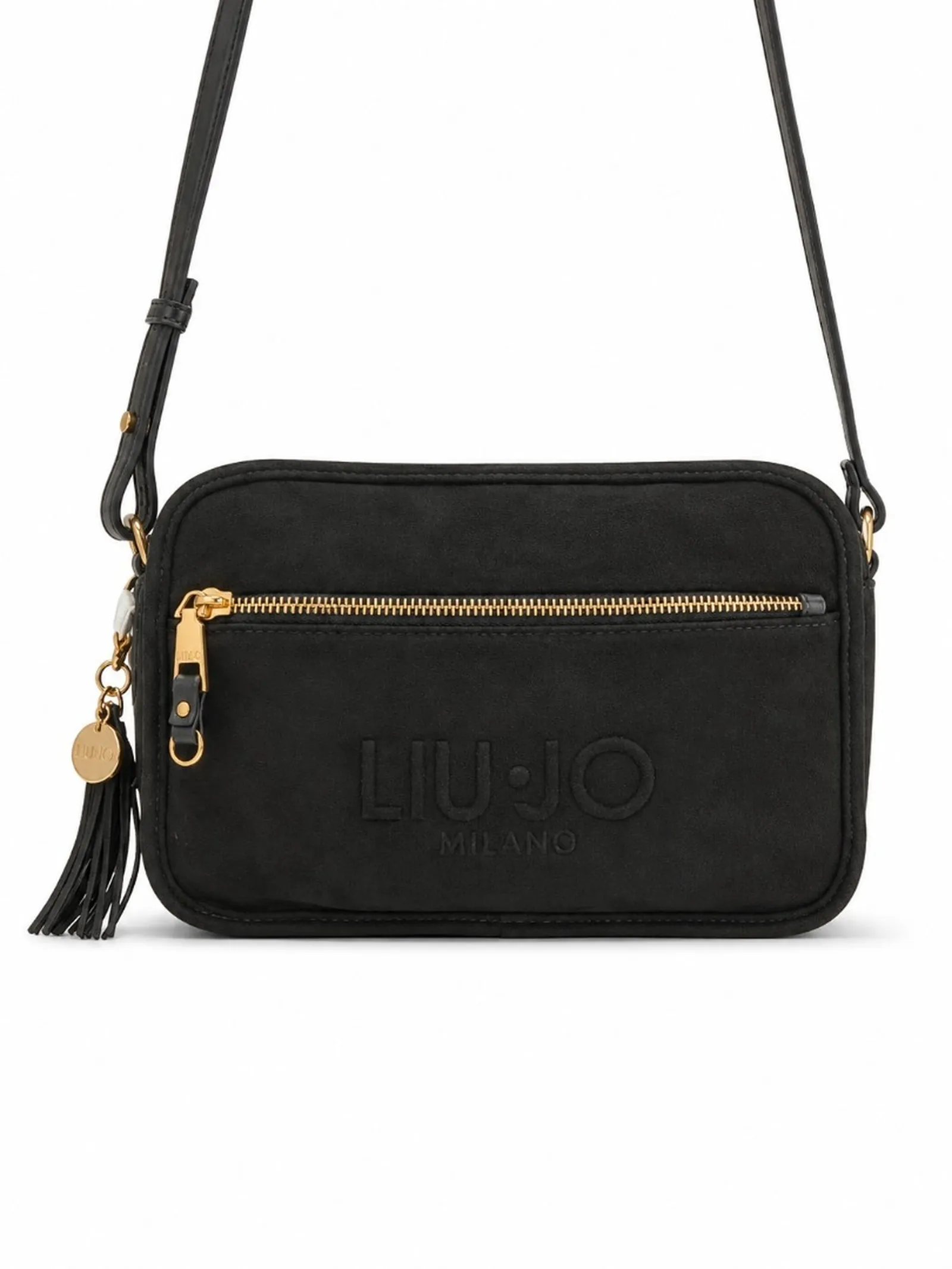 Liujo Accessori Borsa Camera Case Scamosciata Nero Af6011T711A 188003