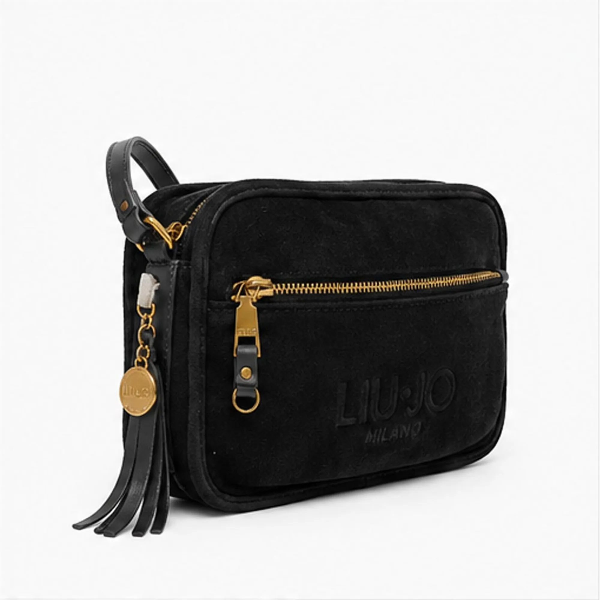 Liujo Accessori Borsa Camera Case Scamosciata Nero Af6011T711A 188005
