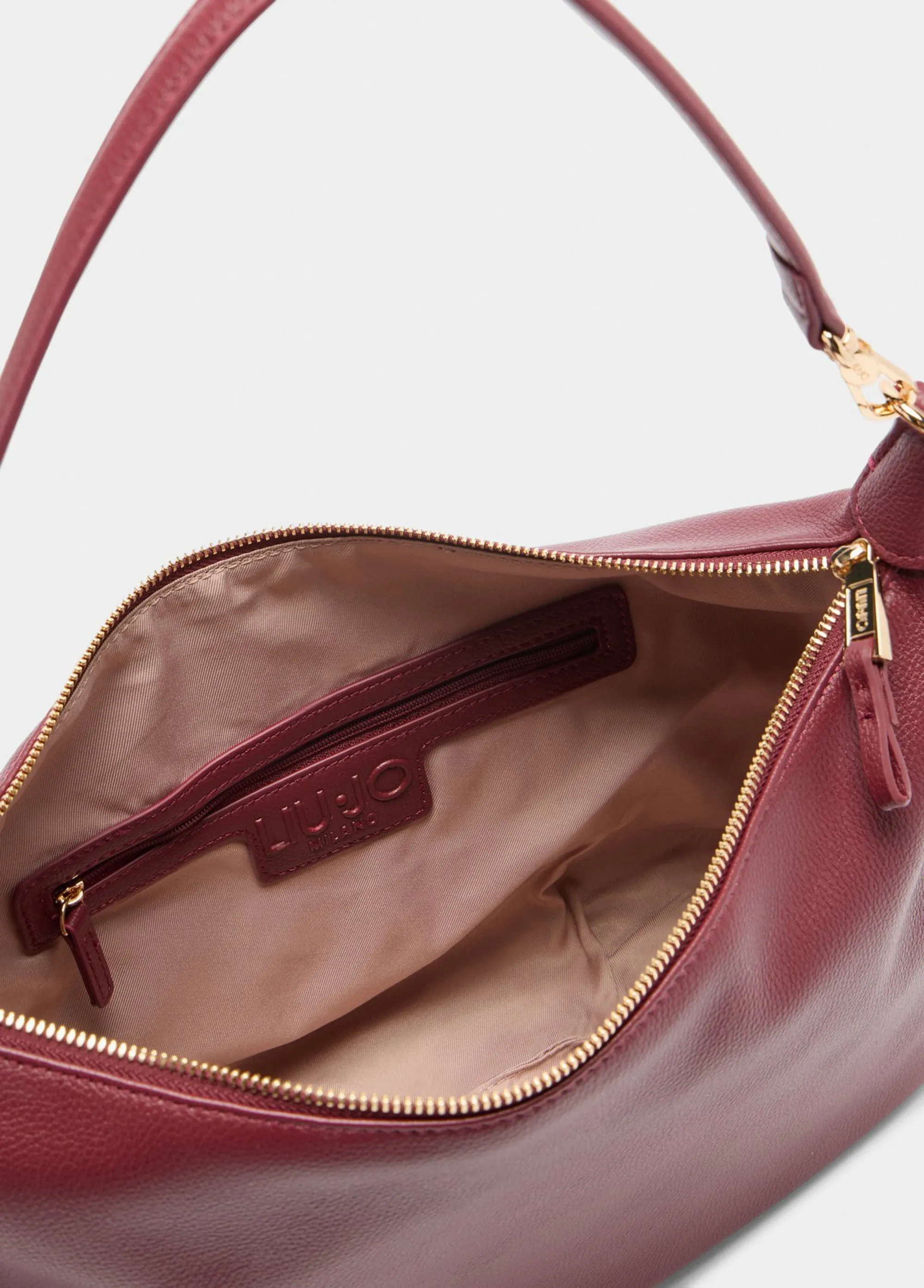 Liujo Accessori Borsa Hobo Grande Bordeaux Af5134E0058 156010