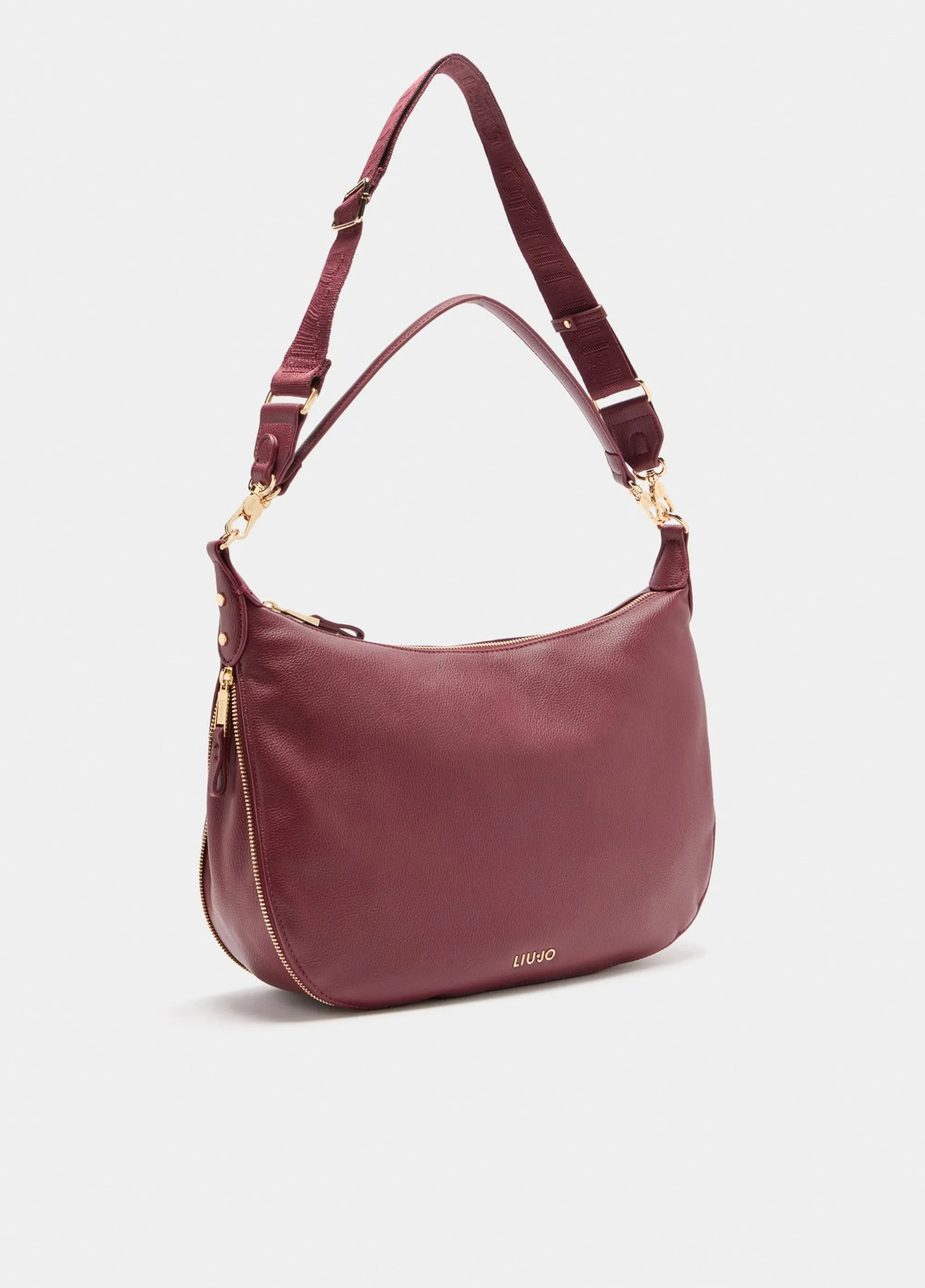 Liujo Accessori Borsa Hobo Grande Bordeaux Af5134E0058 156013