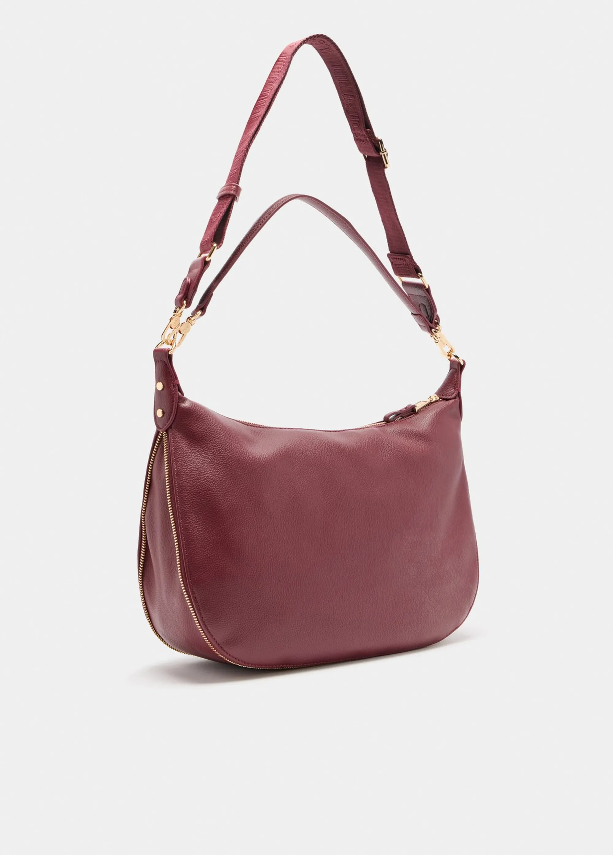 Liujo Accessori Borsa Hobo Grande Bordeaux Af5134E0058 156015