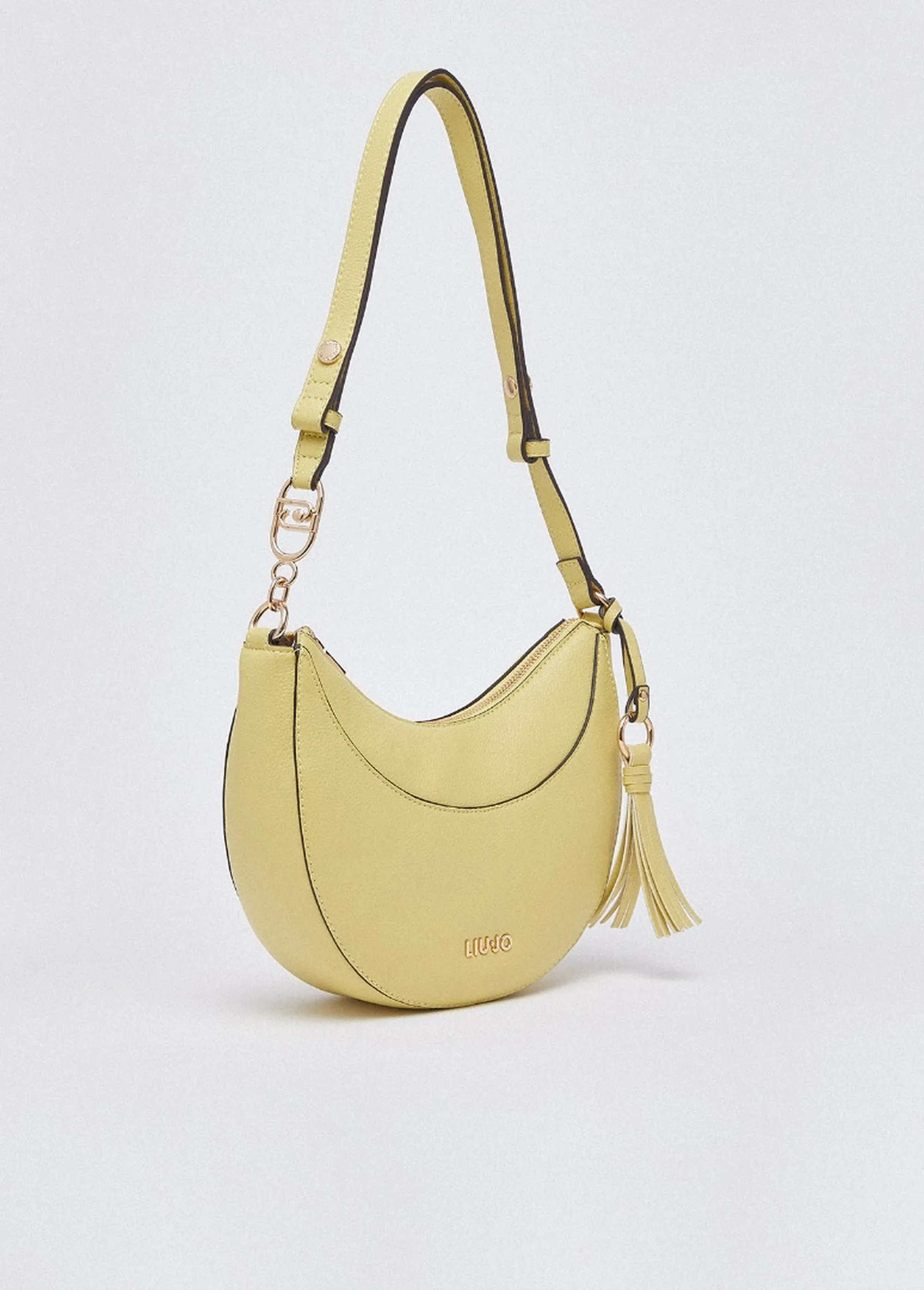 Liujo Accessori Borsa Hobo Media Con Charm Avocado Aa6186E1012 173059