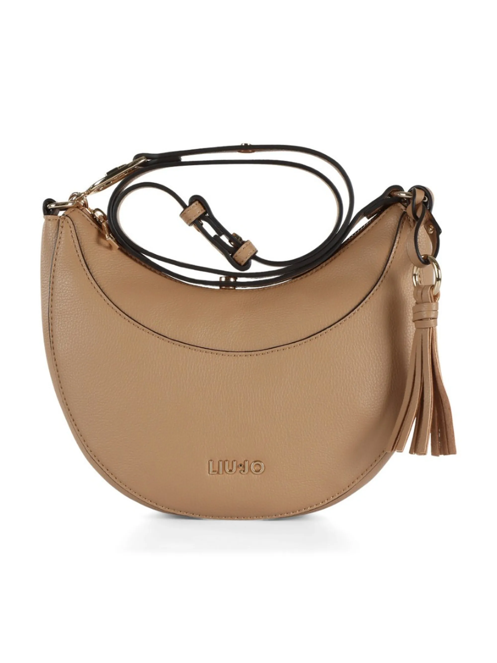 Liujo Accessori Borsa Hobo Media Con Charm Cammello Aa6186E1012 173050