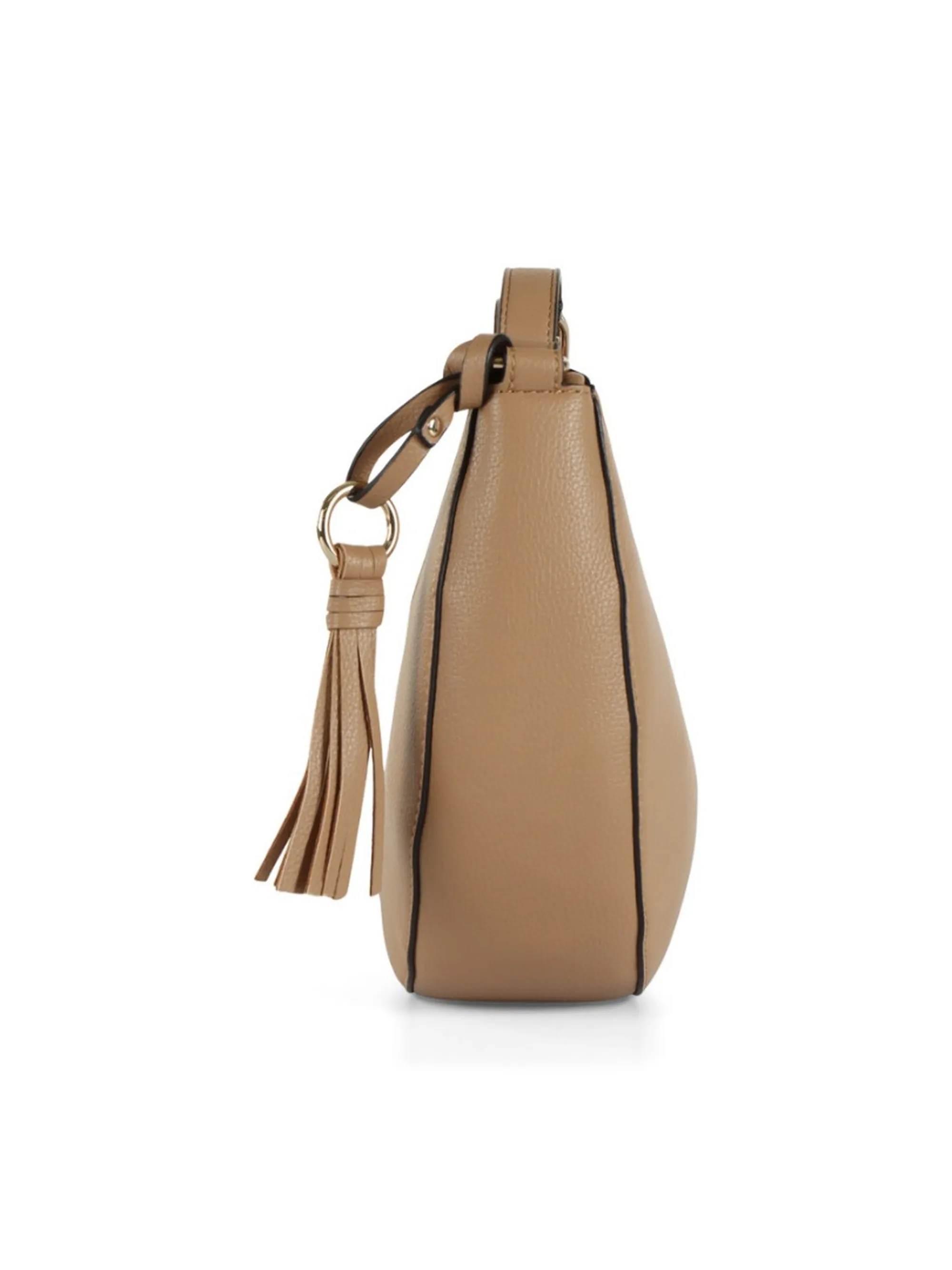 Liujo Accessori Borsa Hobo Media Con Charm Cammello Aa6186E1012 173052