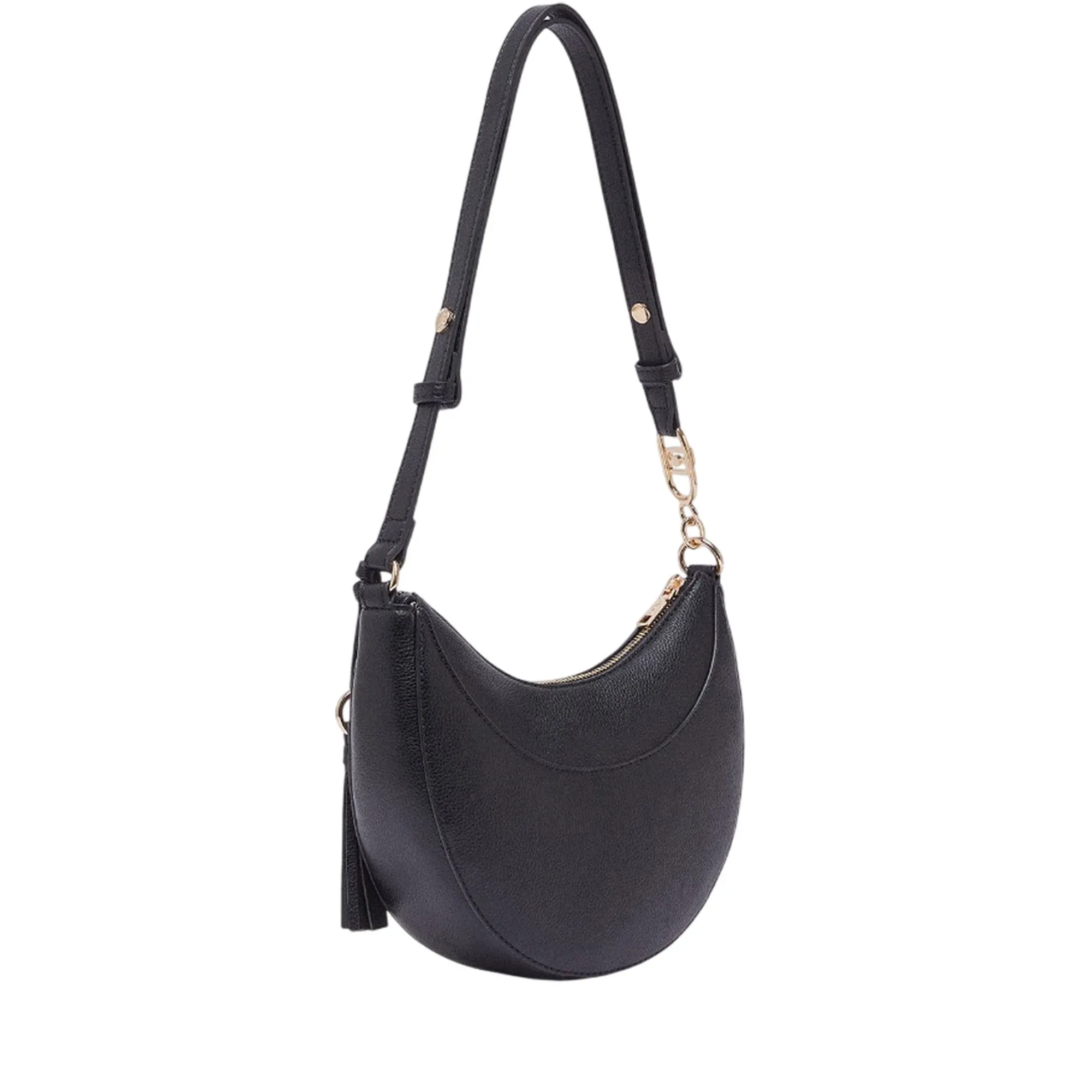 Liujo Accessori Borsa Hobo Media Con Charm Nero Aa6186E1012 180064