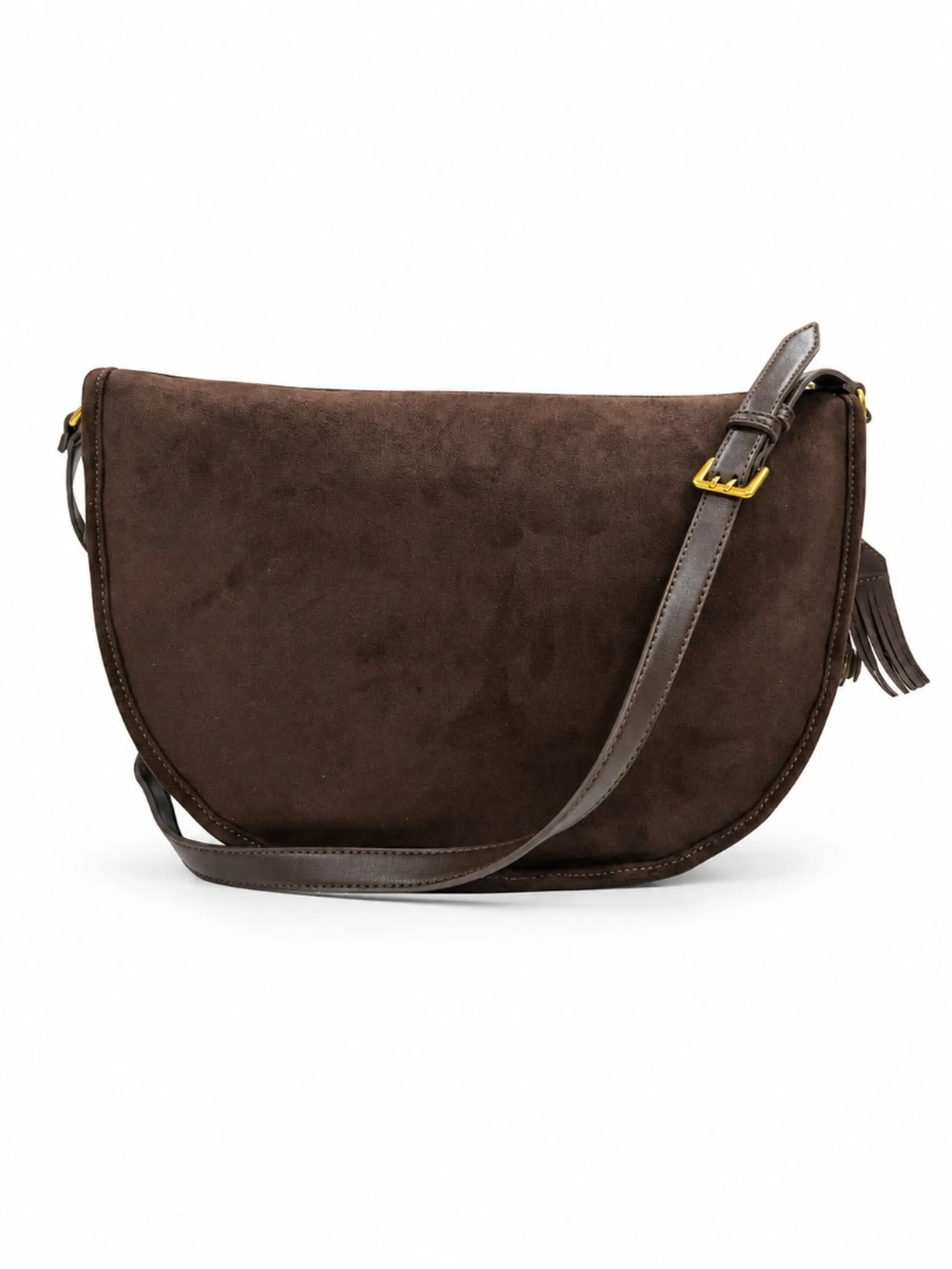 Liujo Accessori Borsa Hobo Scamosciata Cioccolato Af6009T711A 187991