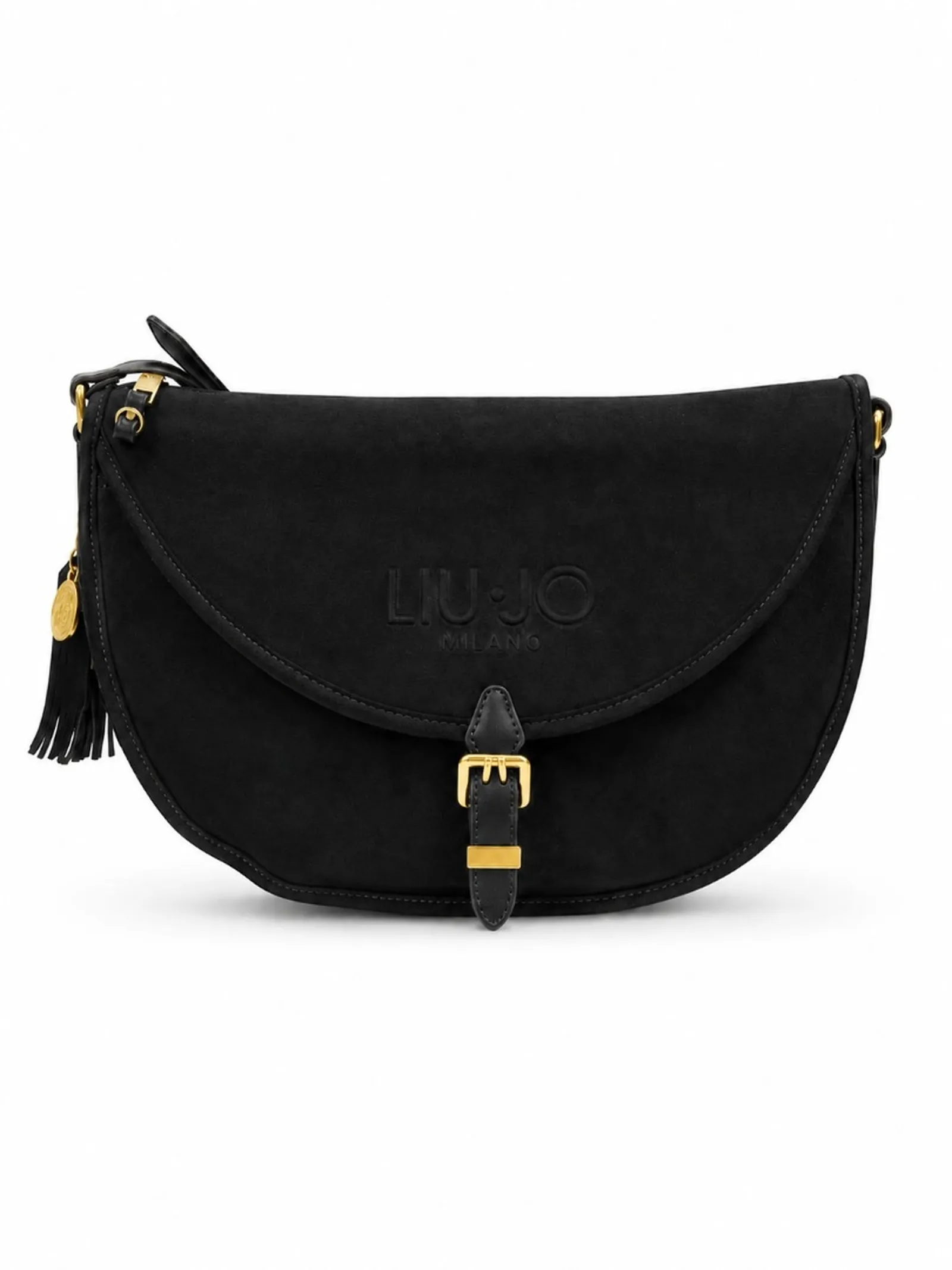 Liujo Accessori Borsa Hobo Scamosciata Nero Af6009T711A 187998