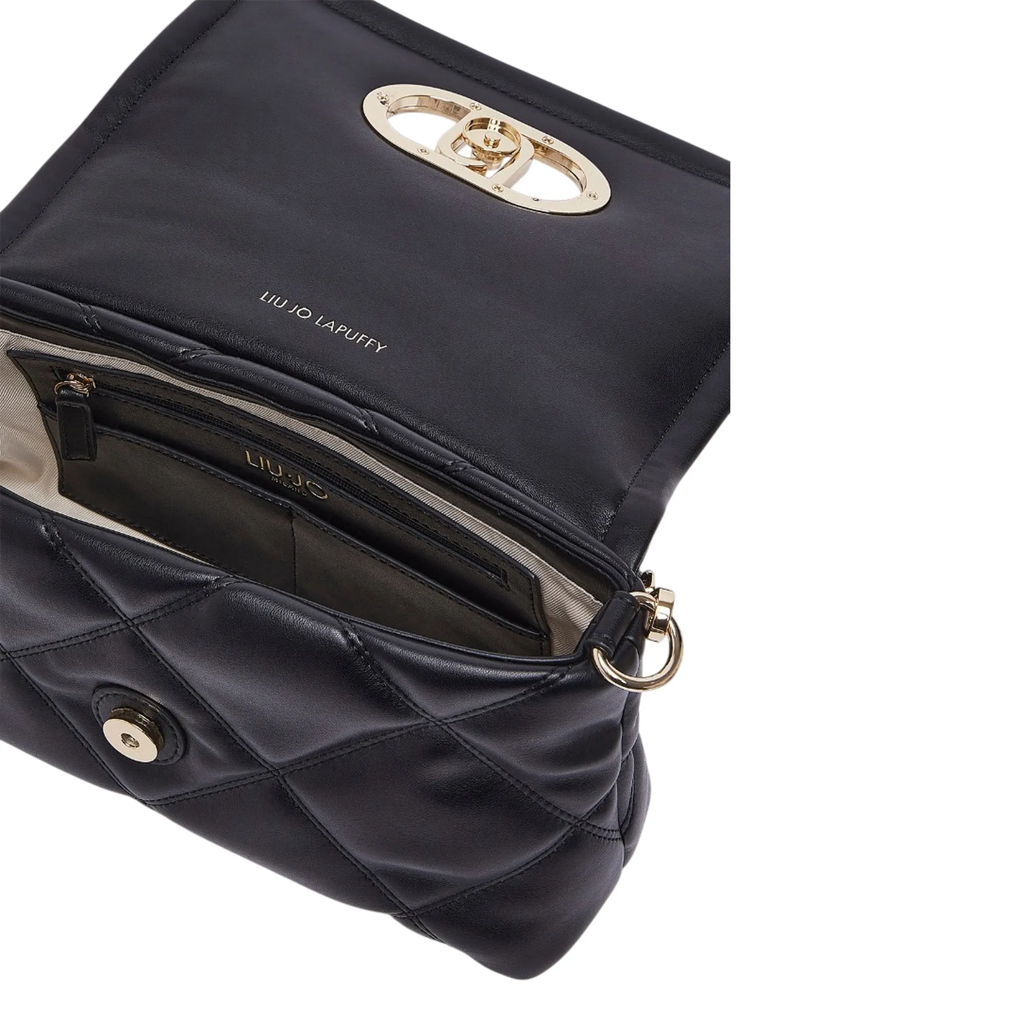 Liujo Accessori Borsa Lapuffy Media Con Matelasse Nero Af6148E1166 185772