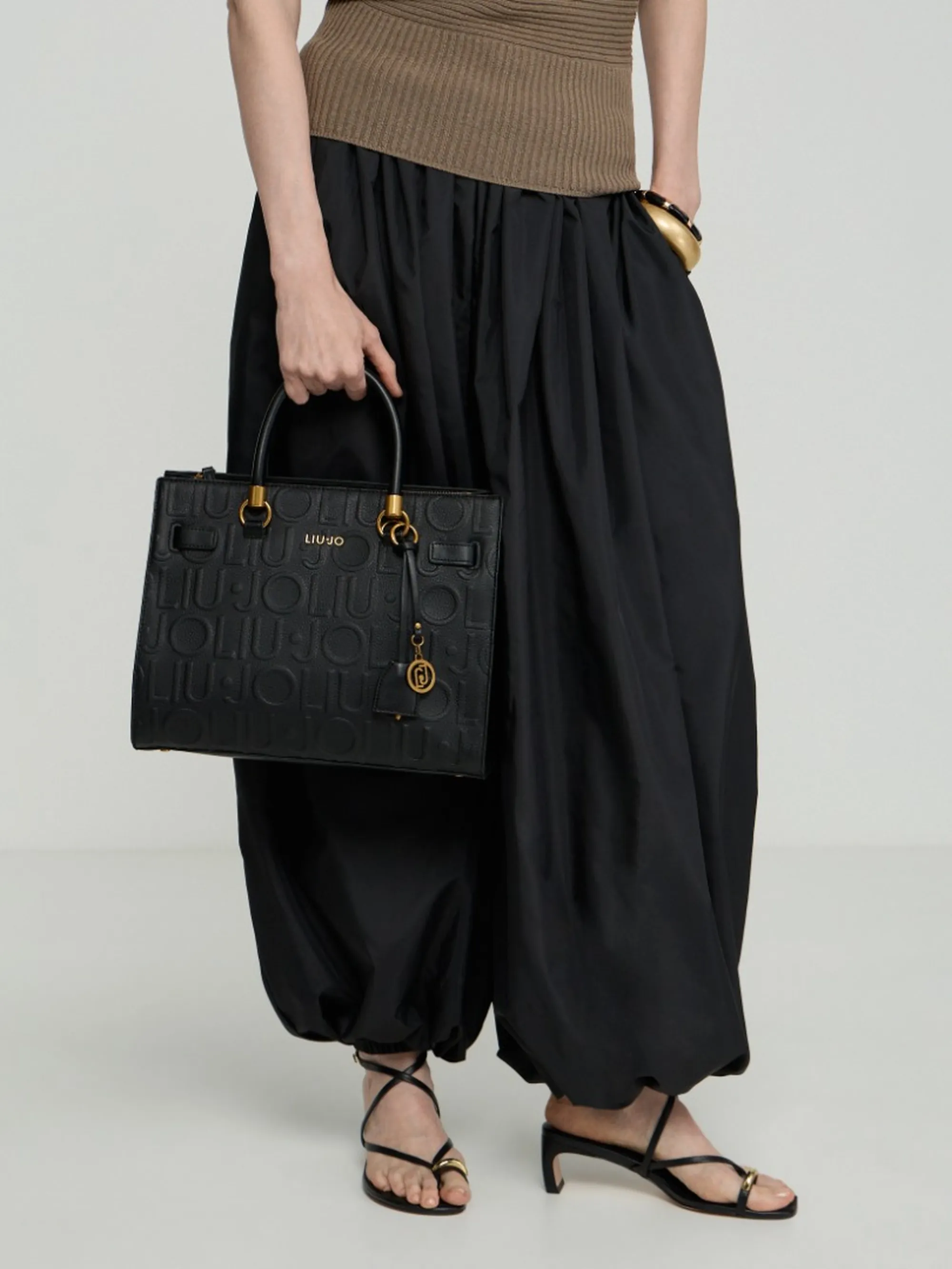 Liujo Accessori Borsa Tote Media Nero Af6086E1139 185364