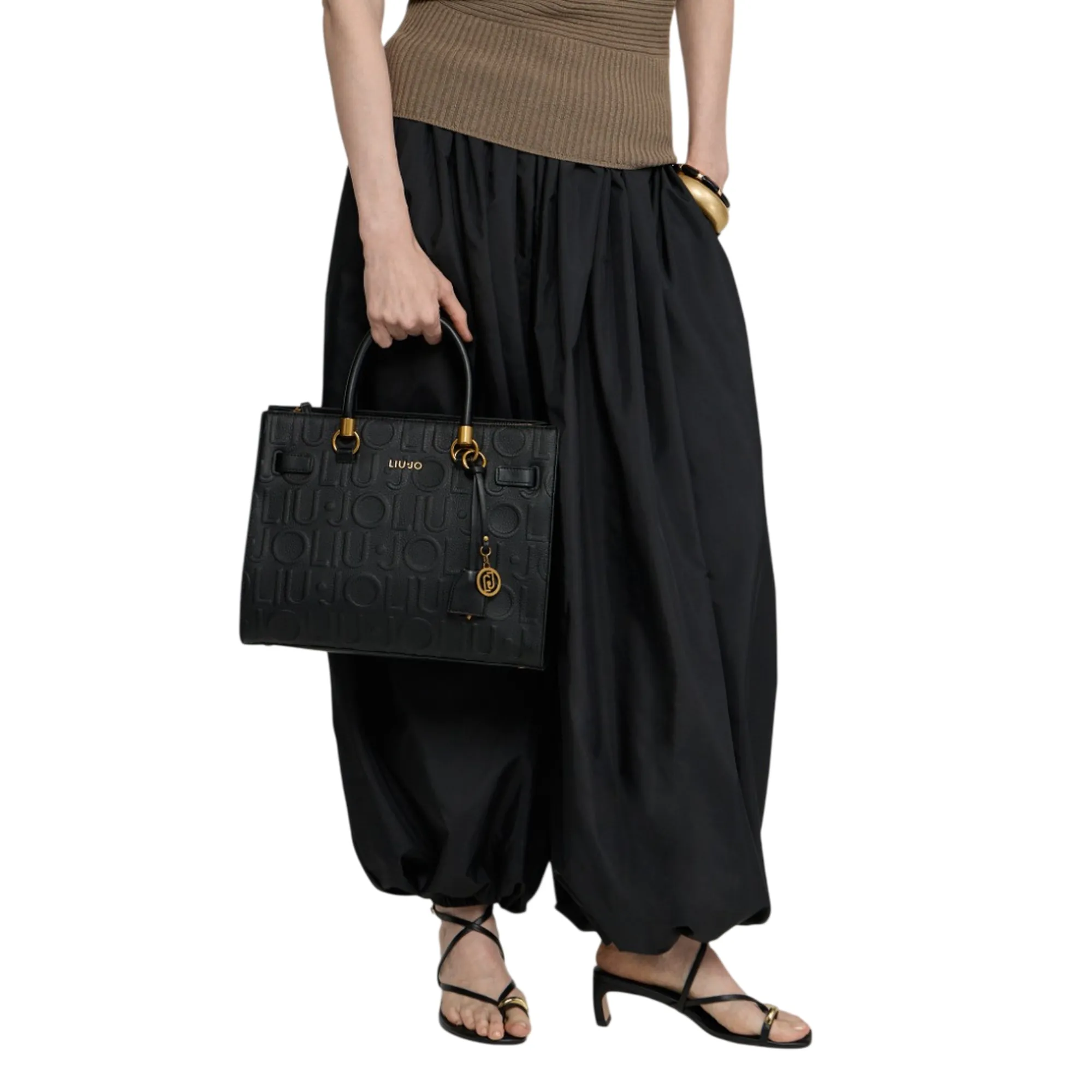 Liujo Accessori Borsa Tote Media Nero Af6086E1139 185802