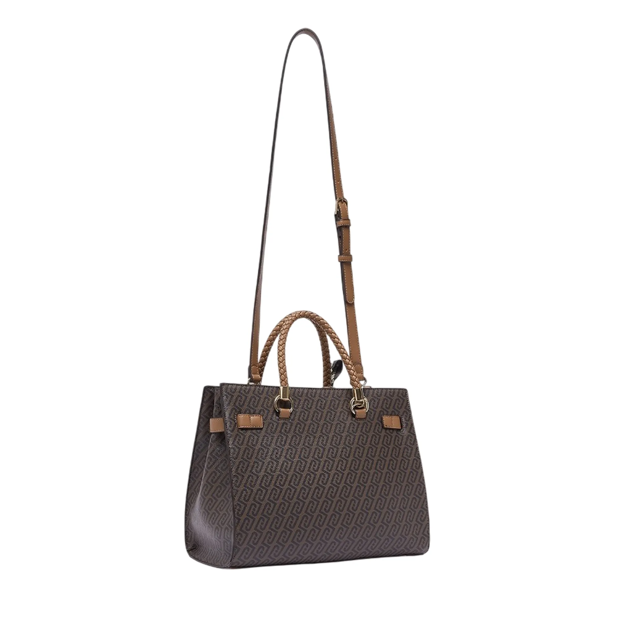 Liujo Accessori Borsa Tote Media Con Foulard Cuoio Af6086E1137 185808