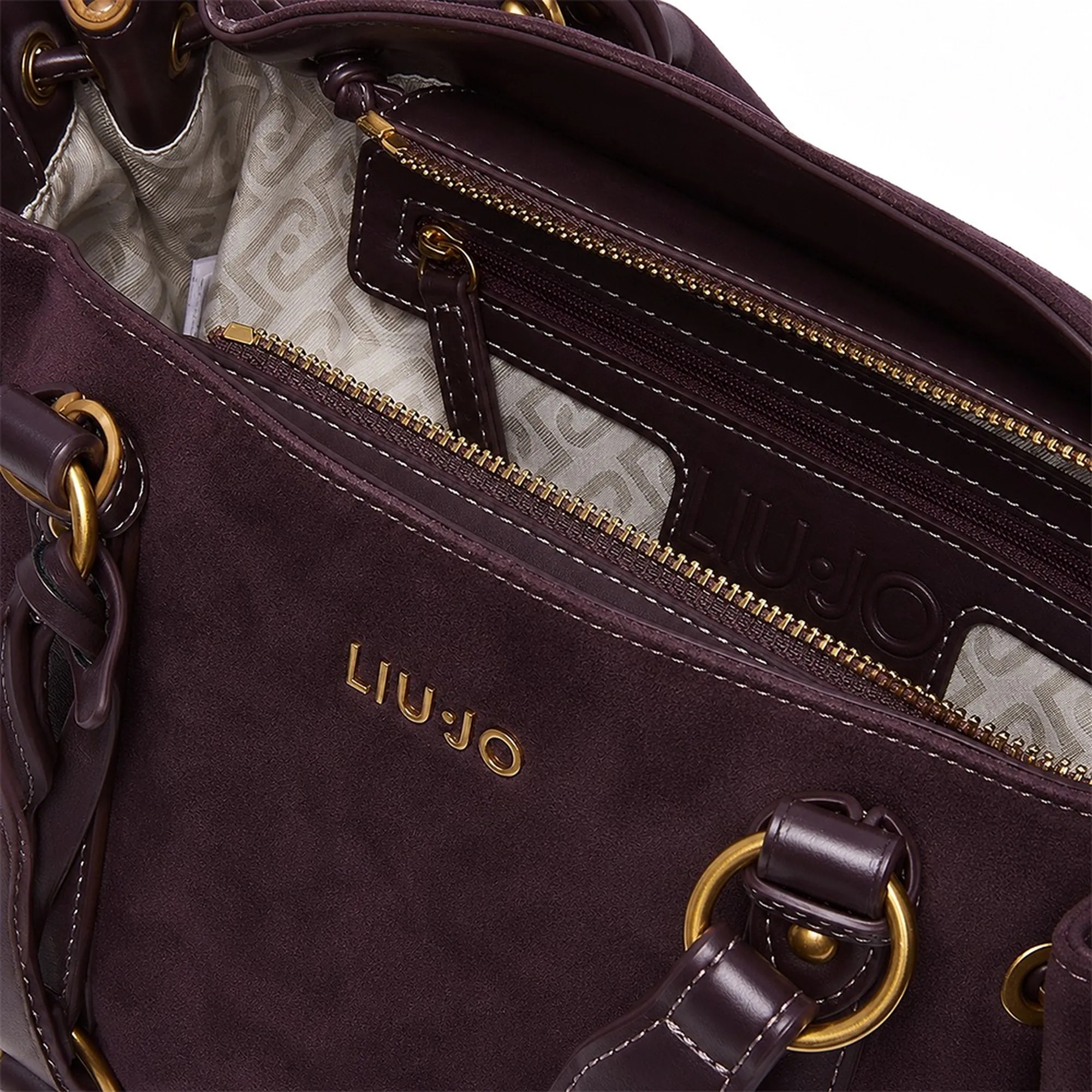 Liujo Accessori Borsa Trunk Piccola Con Coulisse Melanzana Af6081T711A 185350