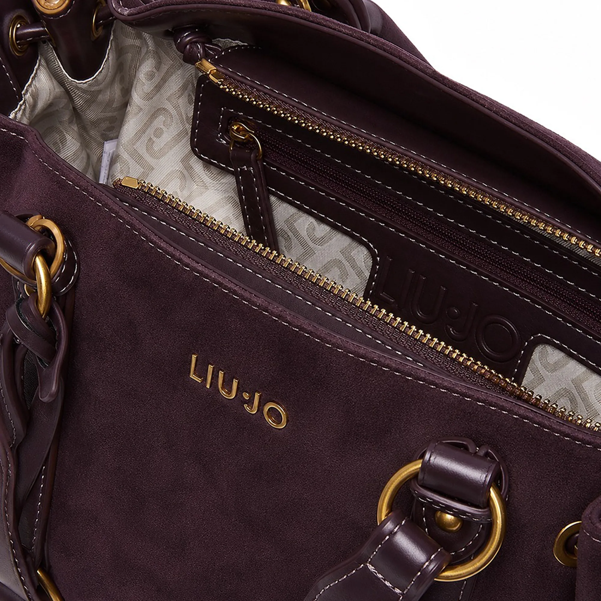 Liujo Accessori Borsa Trunk Piccola Con Coulisse Melanzana Af6081T711A 185816