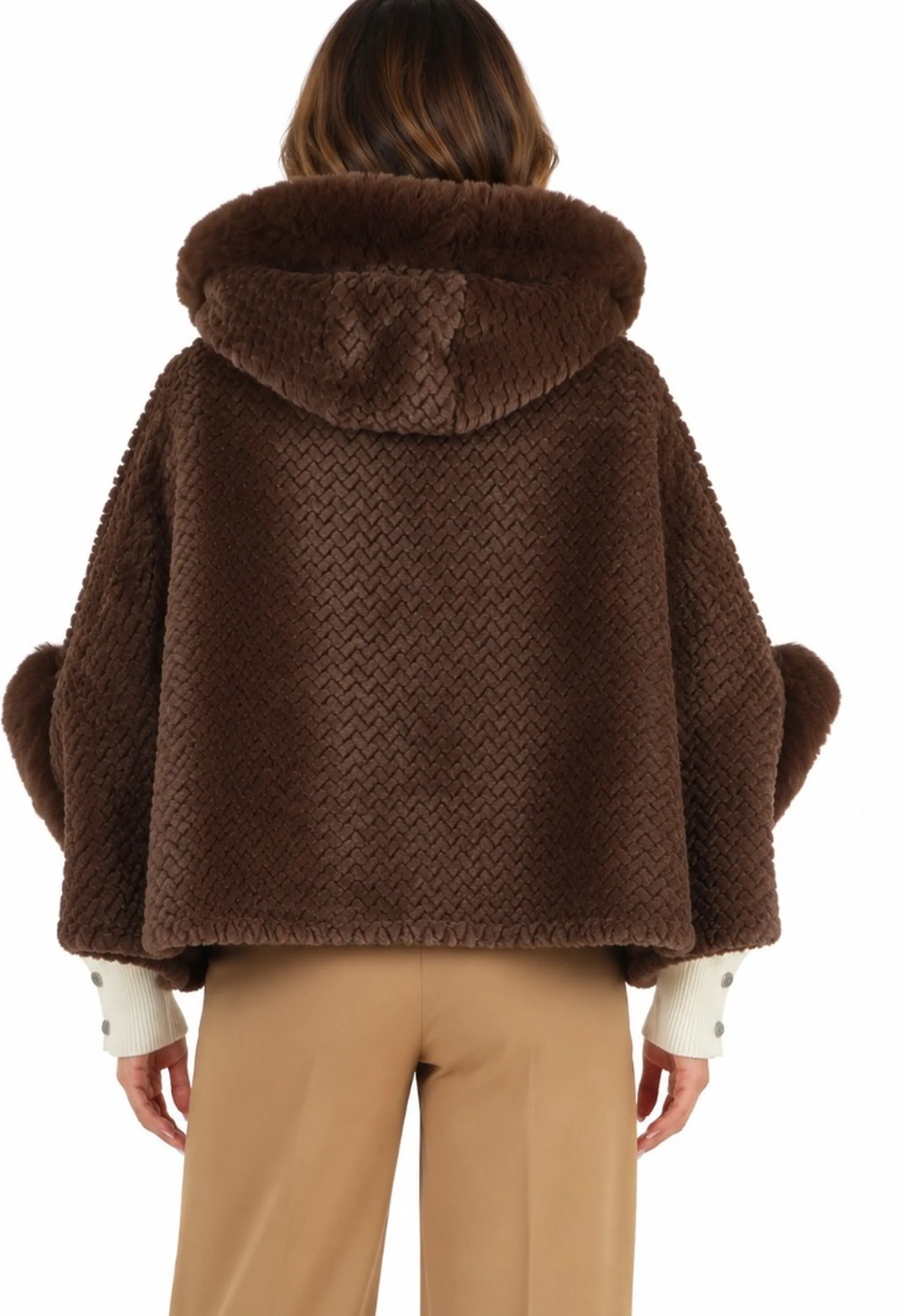 Liujo Accessori Cappa In Finta Pelle Testa Di Moro 2F6051T0300 188672
