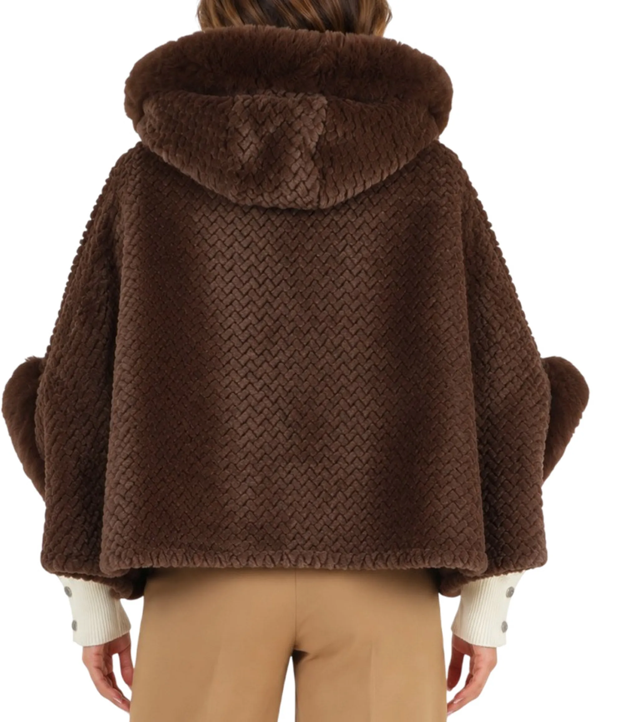 Liujo Accessori Cappa In Finta Pelle Testa Di Moro 2F6051T0300 189417