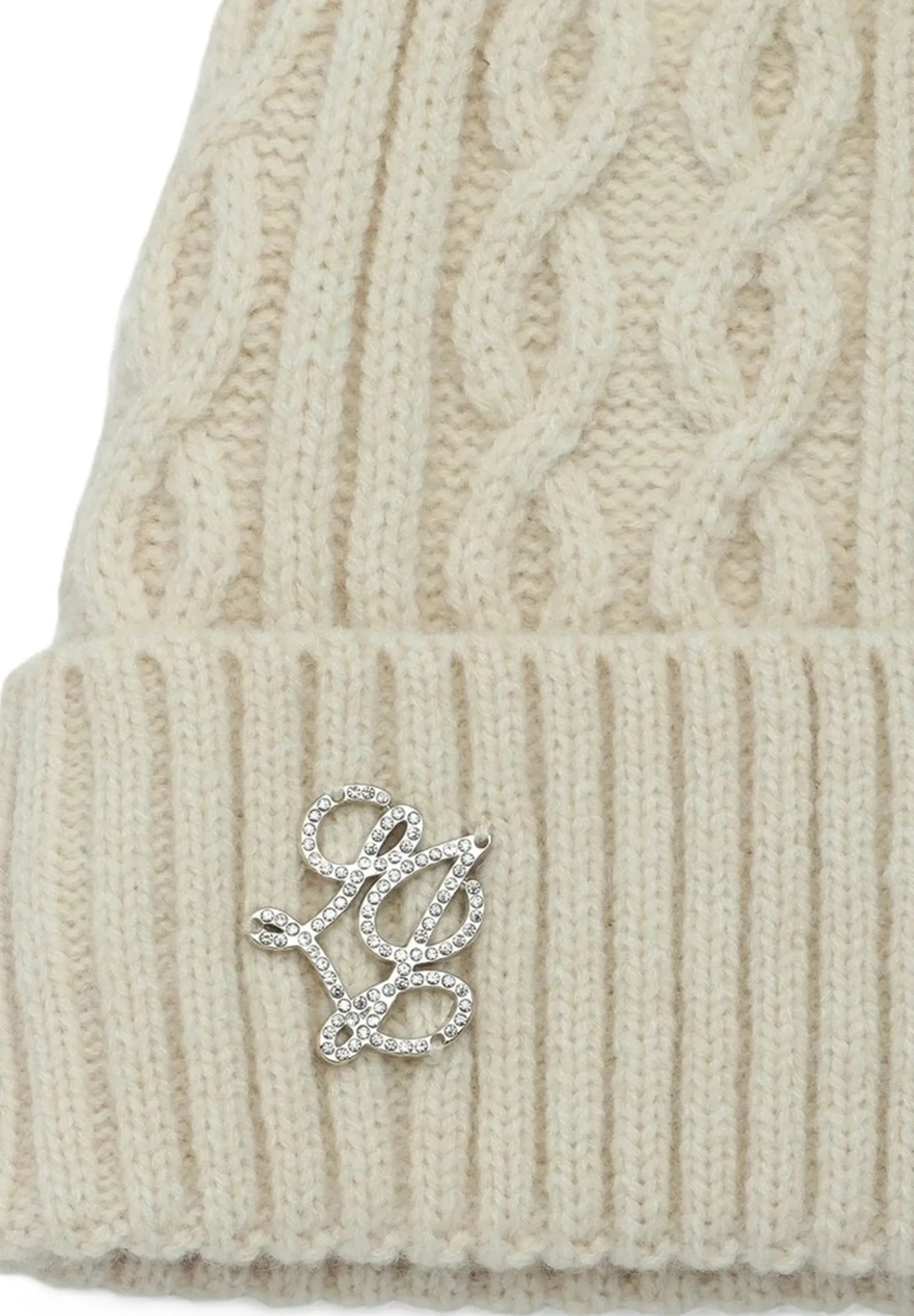 Liujo Accessori B'Knitted Hat With Pom Pom' Butter 2F6008Ma33S 188660