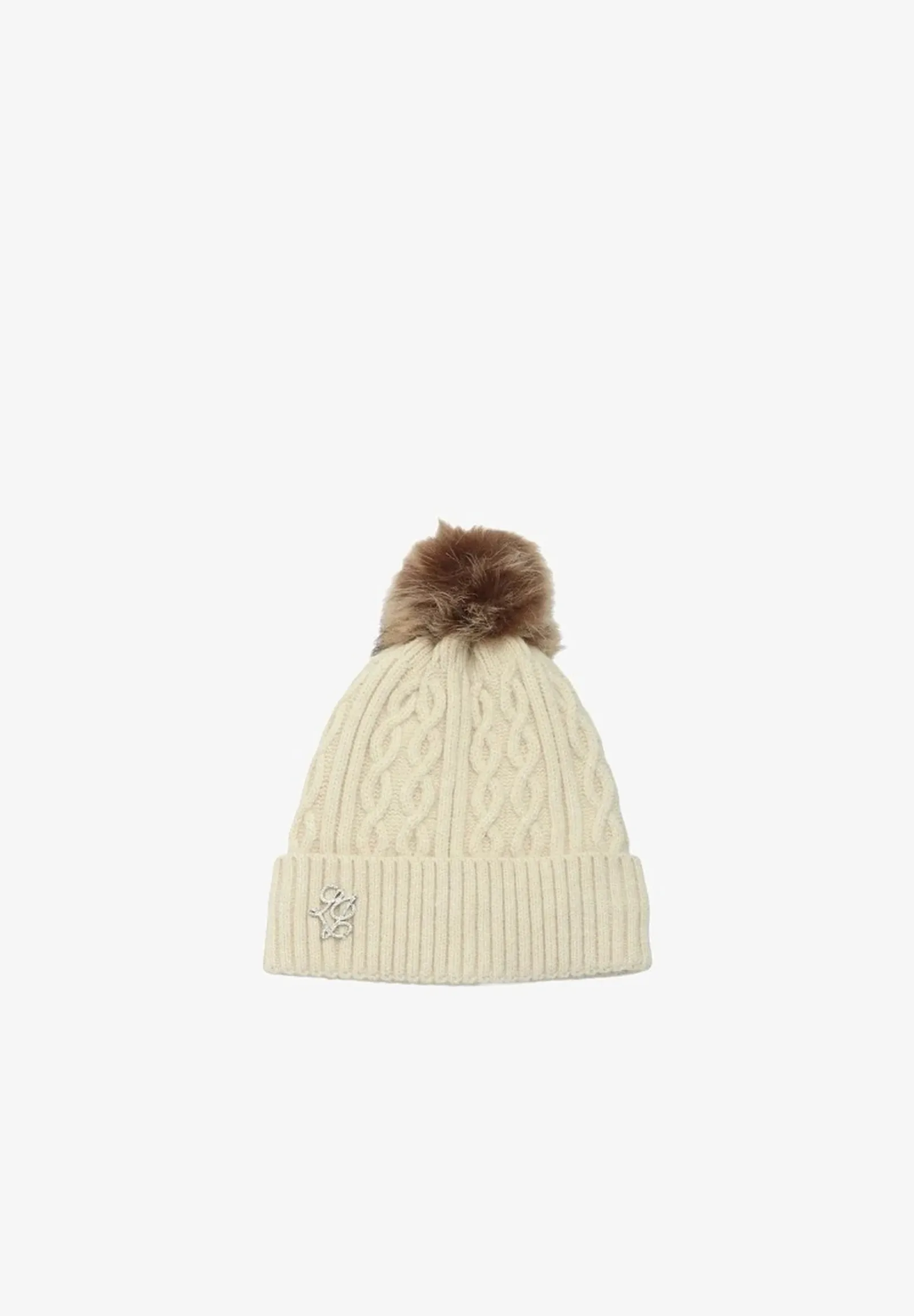 Liujo Accessori Cappello In Maglia Con Ponpon Burro 2F6008Ma33S 188661