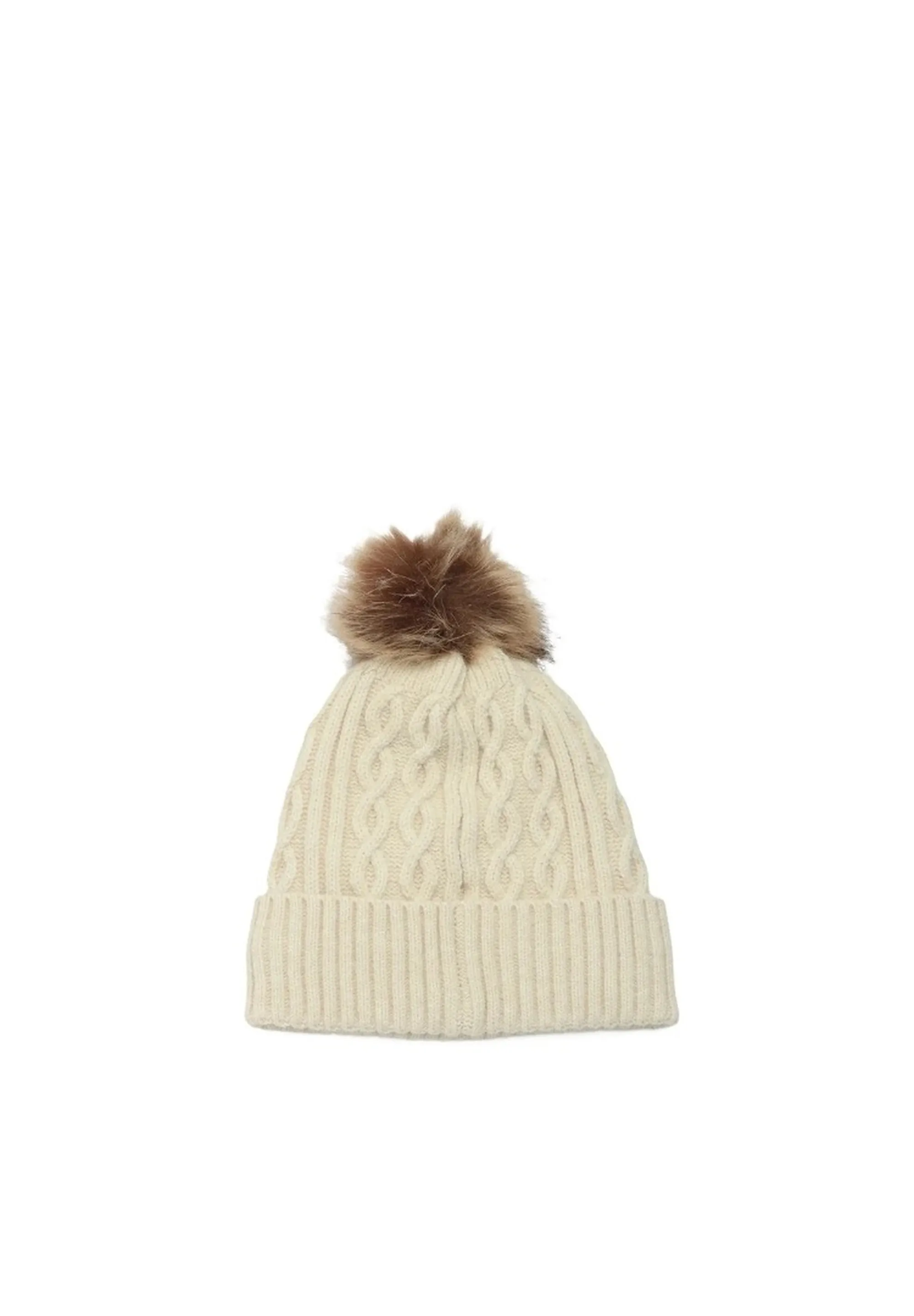 Liujo Accessori B'Knitted Hat With Pom Pom' Butter 2F6008Ma33S 188662