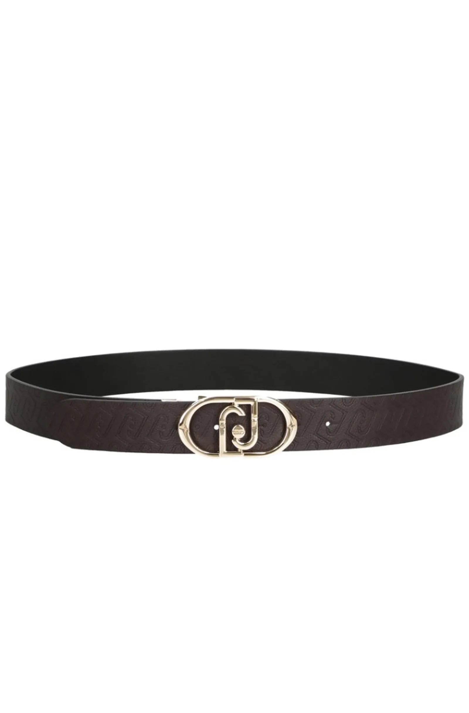 Liujo Accessori Cintura Reversibile Monogram Marrone Scuro Af6238E1120 185289