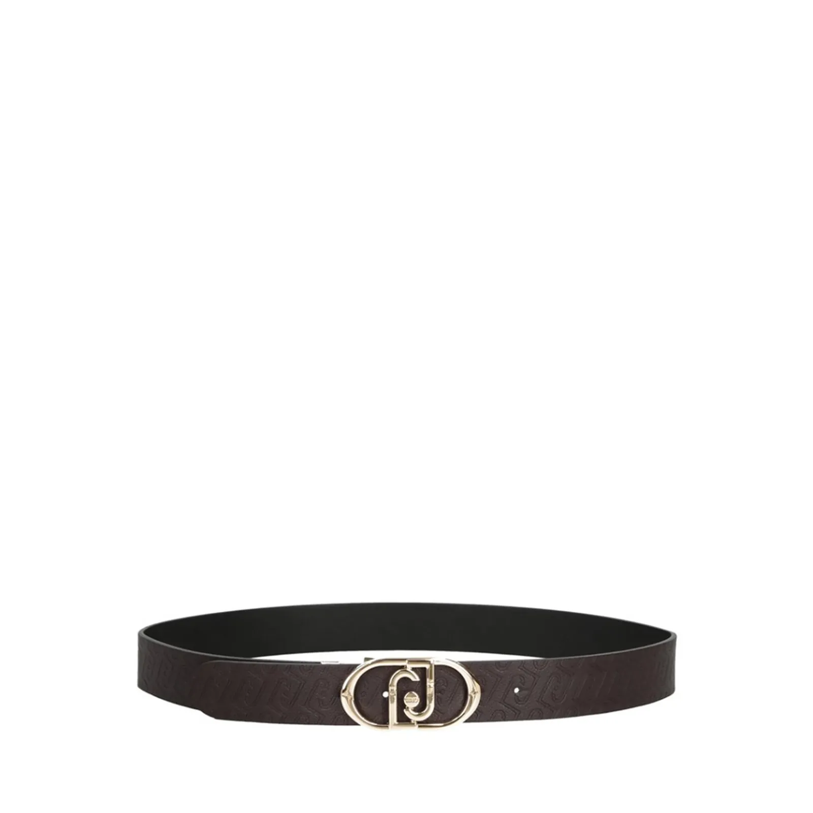 Liujo Accessori Cintura Reversibile Monogram Marrone Scuro Af6238E1120 185310