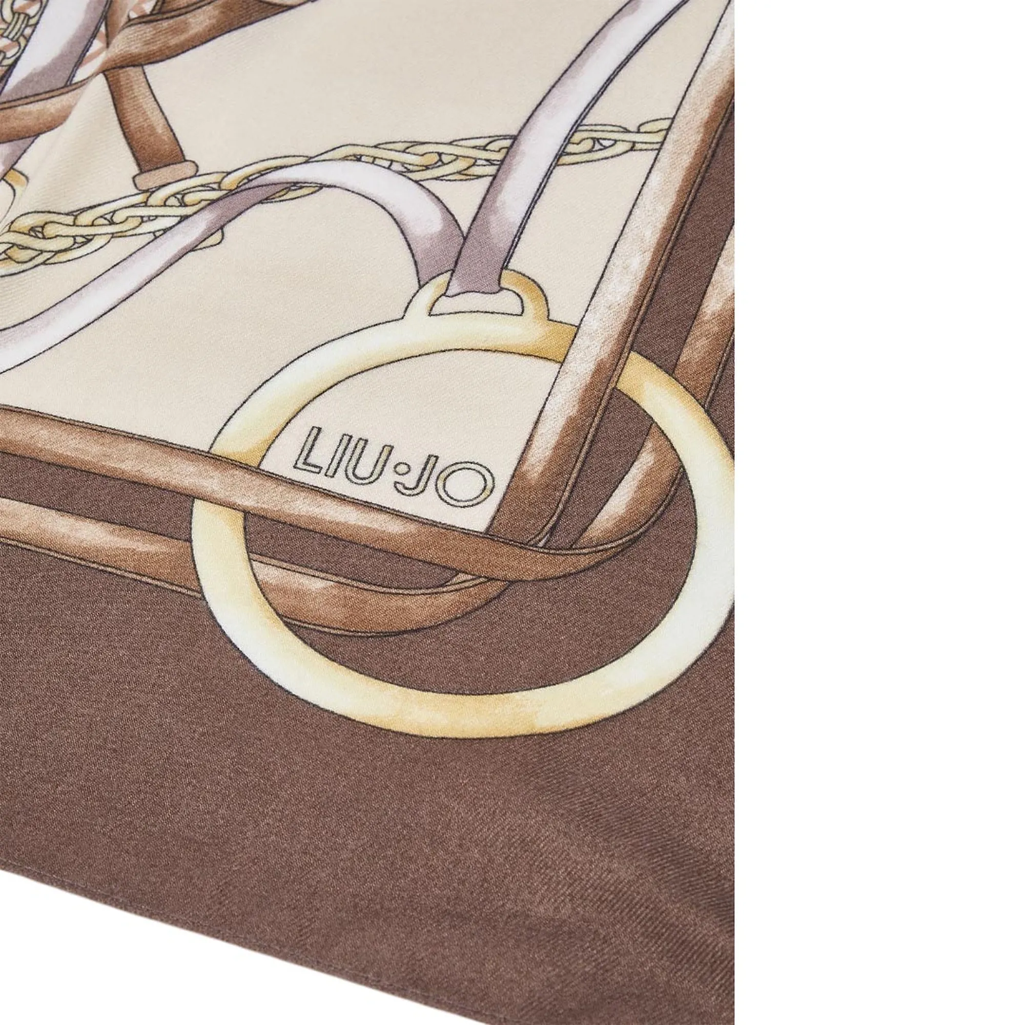 Liujo Accessori Foulard Grande Con Stampa Marrone 2F6074T2745 194780