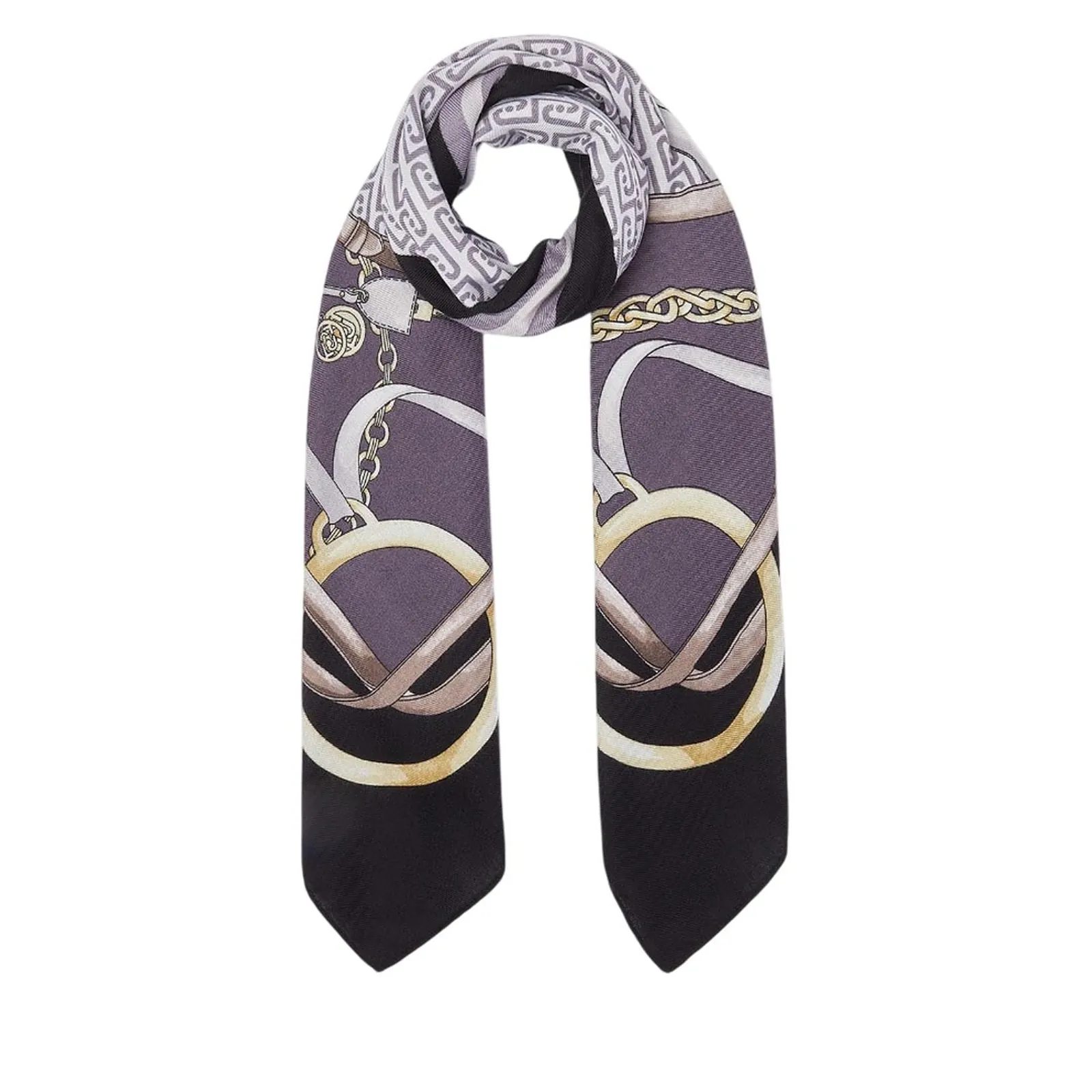 Liujo Accessori Foulard Grande Con Stampa Nero 2F6074T2745 194787