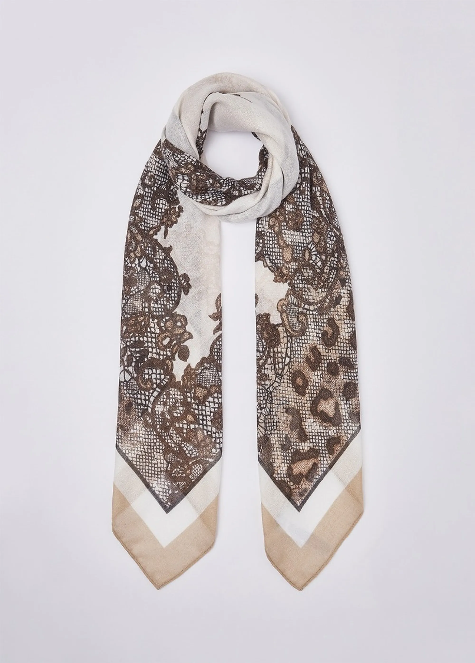 Liujo Accessori Foulard Leopard Cammello 2F6073T2745 185279