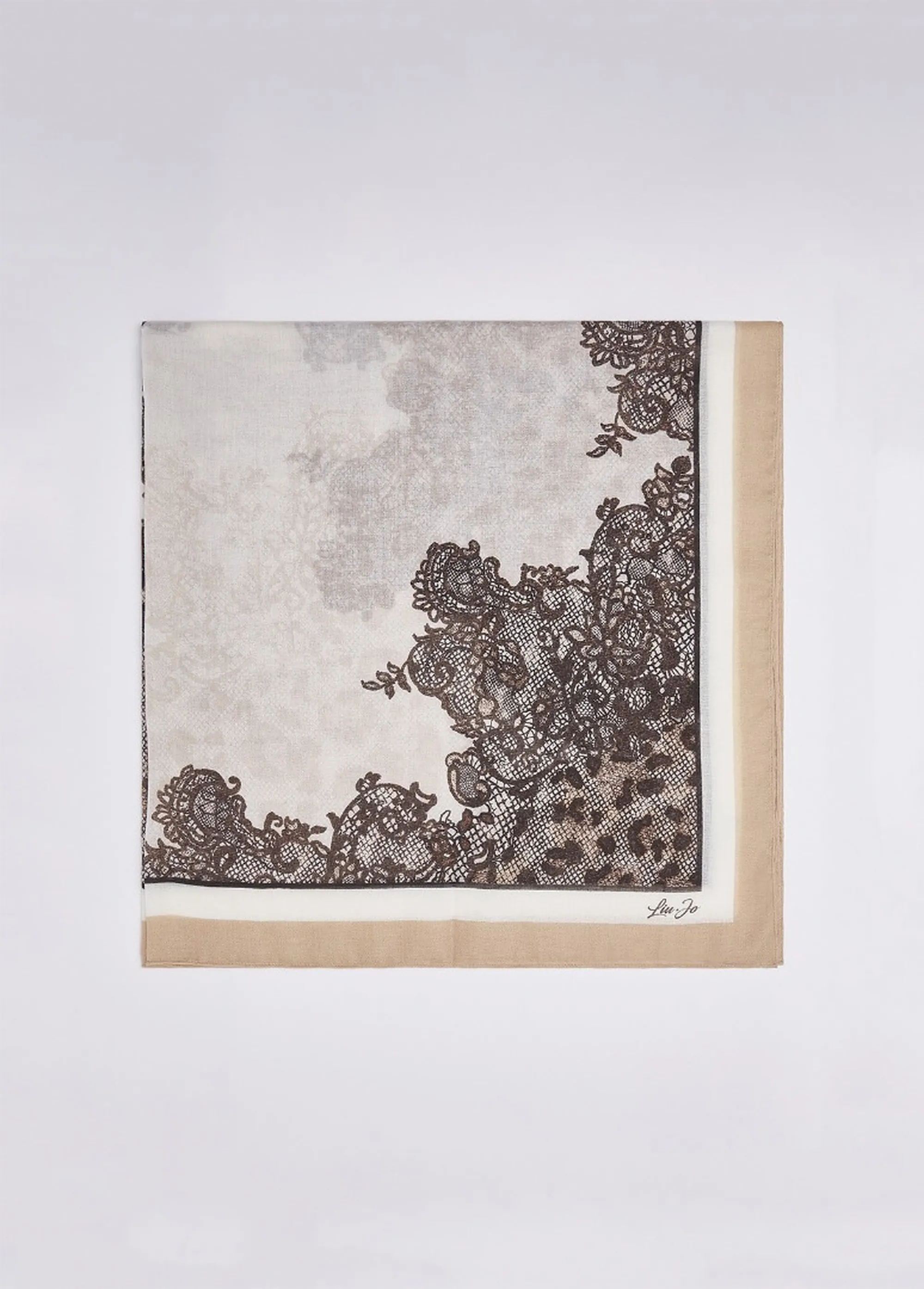 Liujo Accessori Foulard Leopard Cammello 2F6073T2745 185280
