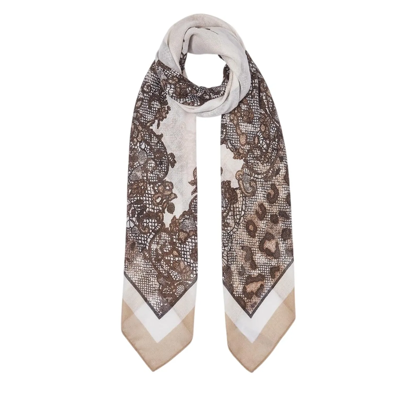 Liujo Accessori Foulard Leopard Cammello 2F6073T2745 194843