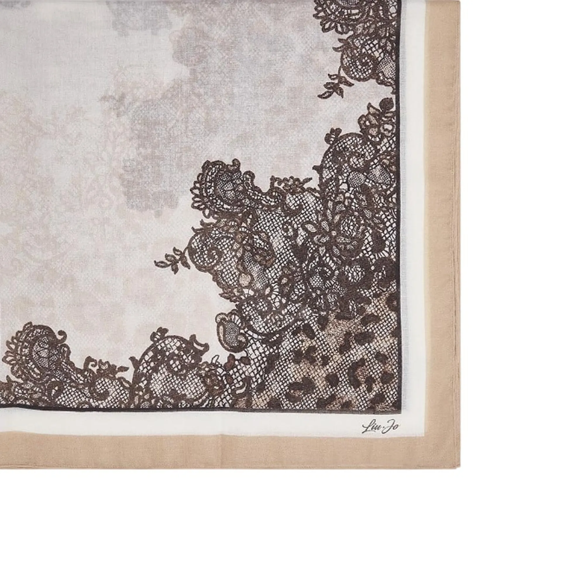 Liujo Accessori Foulard Leopard Cammello 2F6073T2745 194844