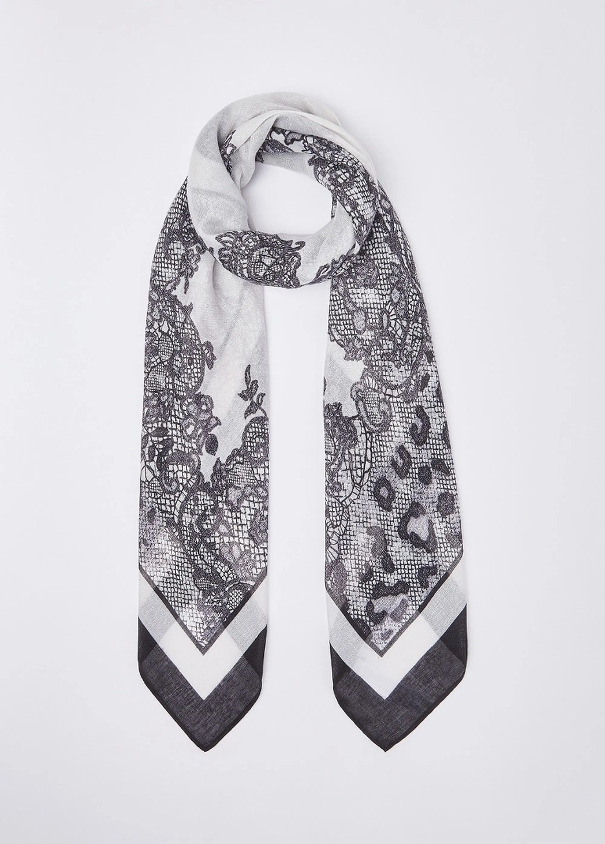 Liujo Accessori Foulard Leopard Nero 2F6073T2745 185283