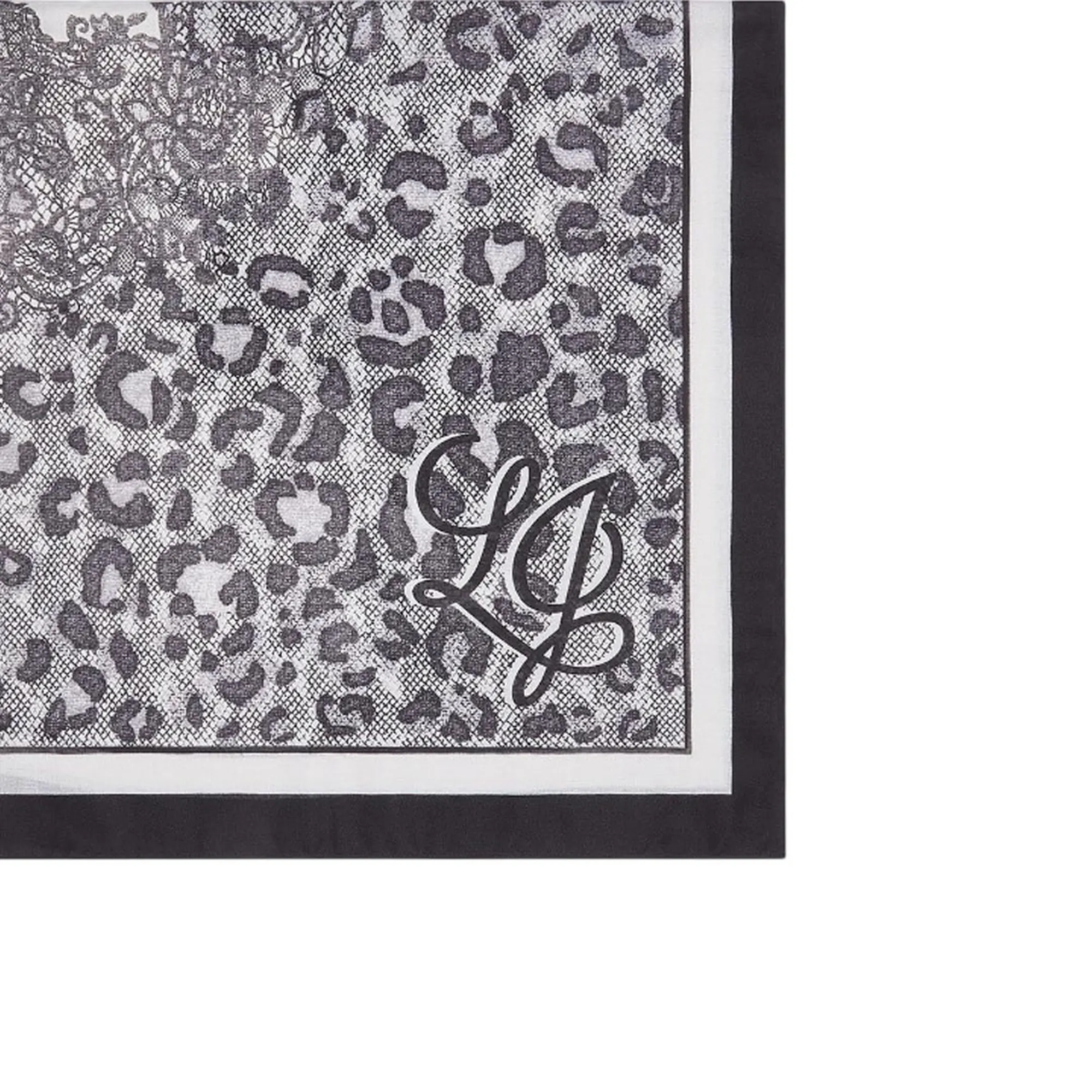 Liujo Accessori Foulard Leopard Nero 2F6073T2745 194841