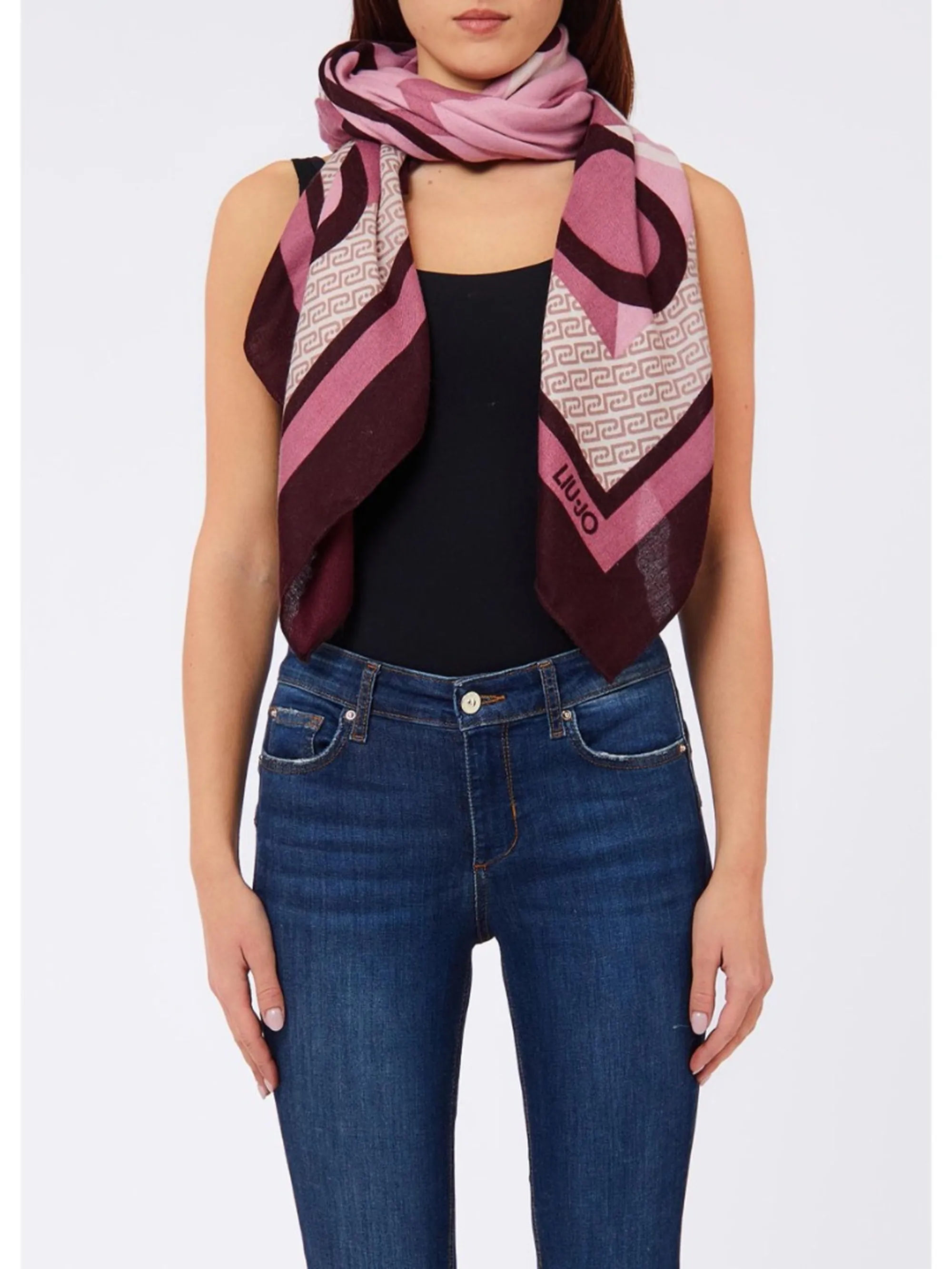 Liujo Accessori Foulard Liujo Bordeaux 2F6068T2745 185269