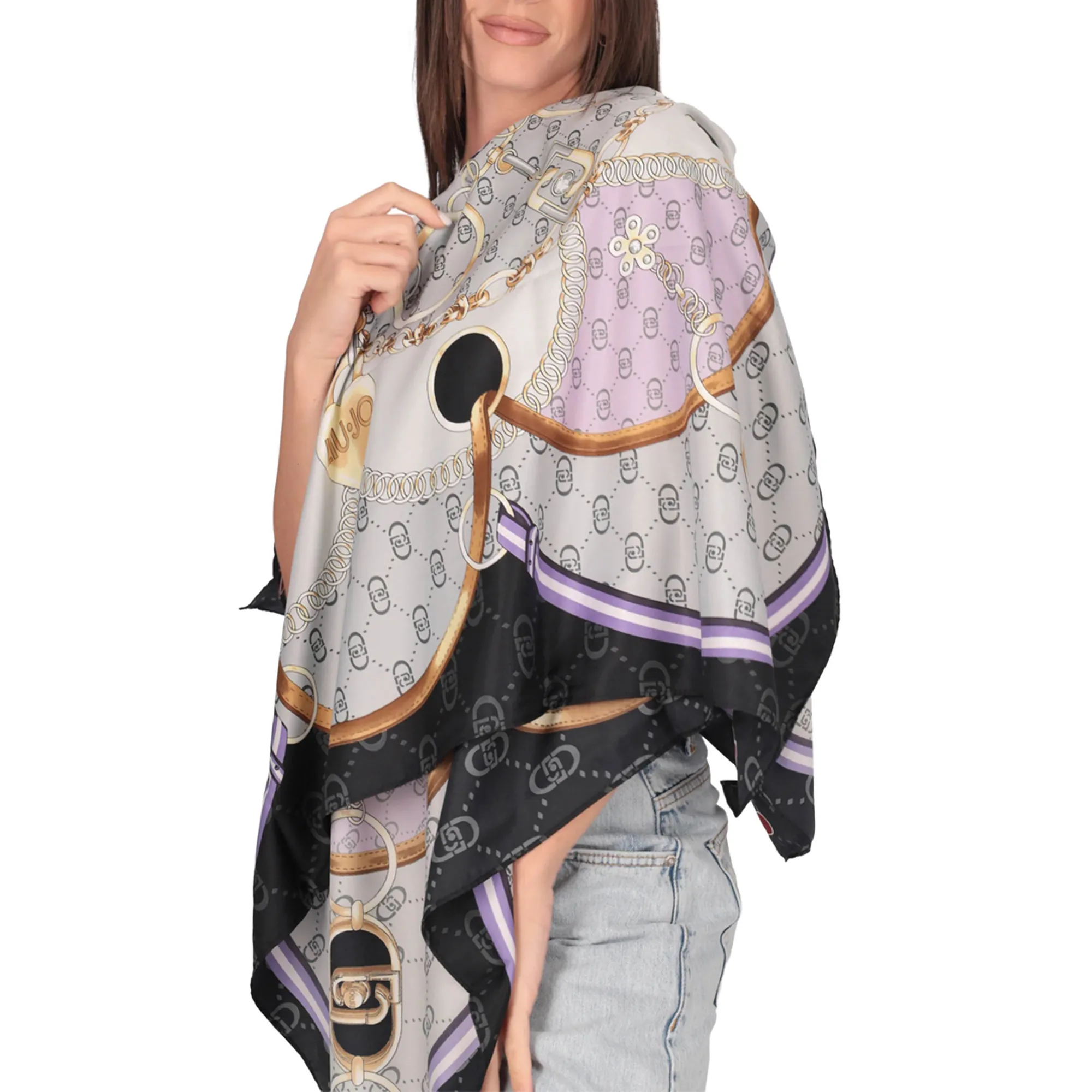 Liujo Accessori B'Liujo Foulard' Black 2F5078T0300 157086
