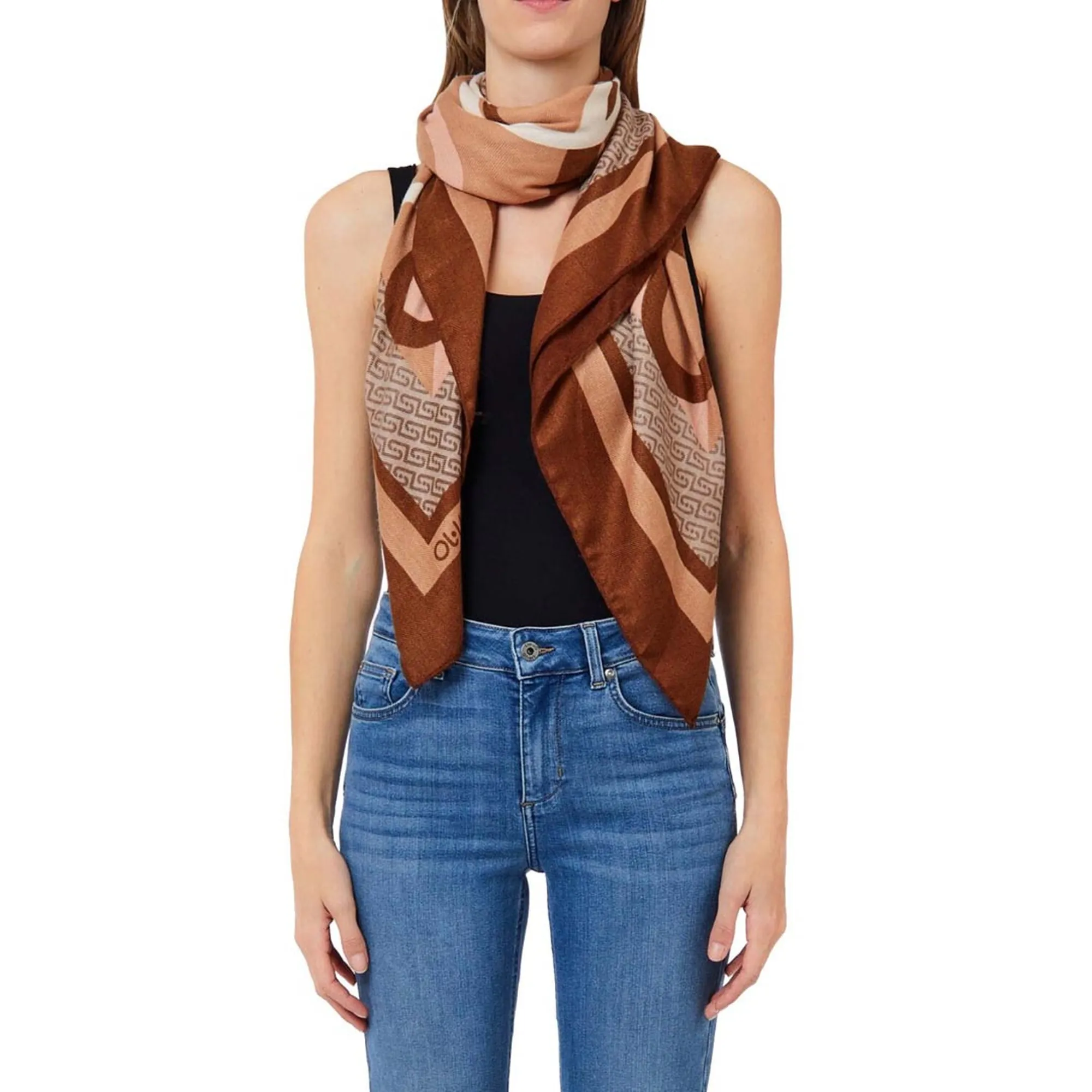 Liujo Accessori Foulard Portalog Liujo Cammello 2F6068T2745 194867
