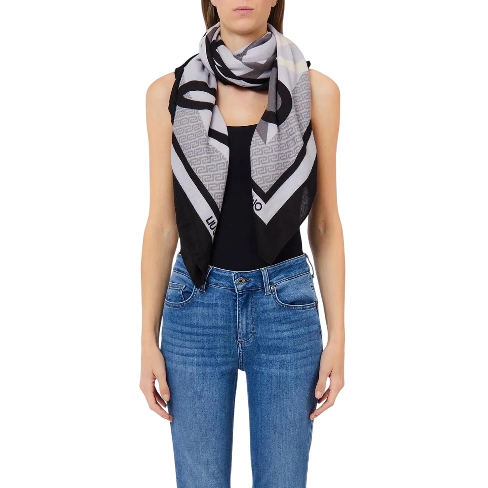 Liujo Accessori Foulard Portalog Liujo Nero 2F6068T2745 194866