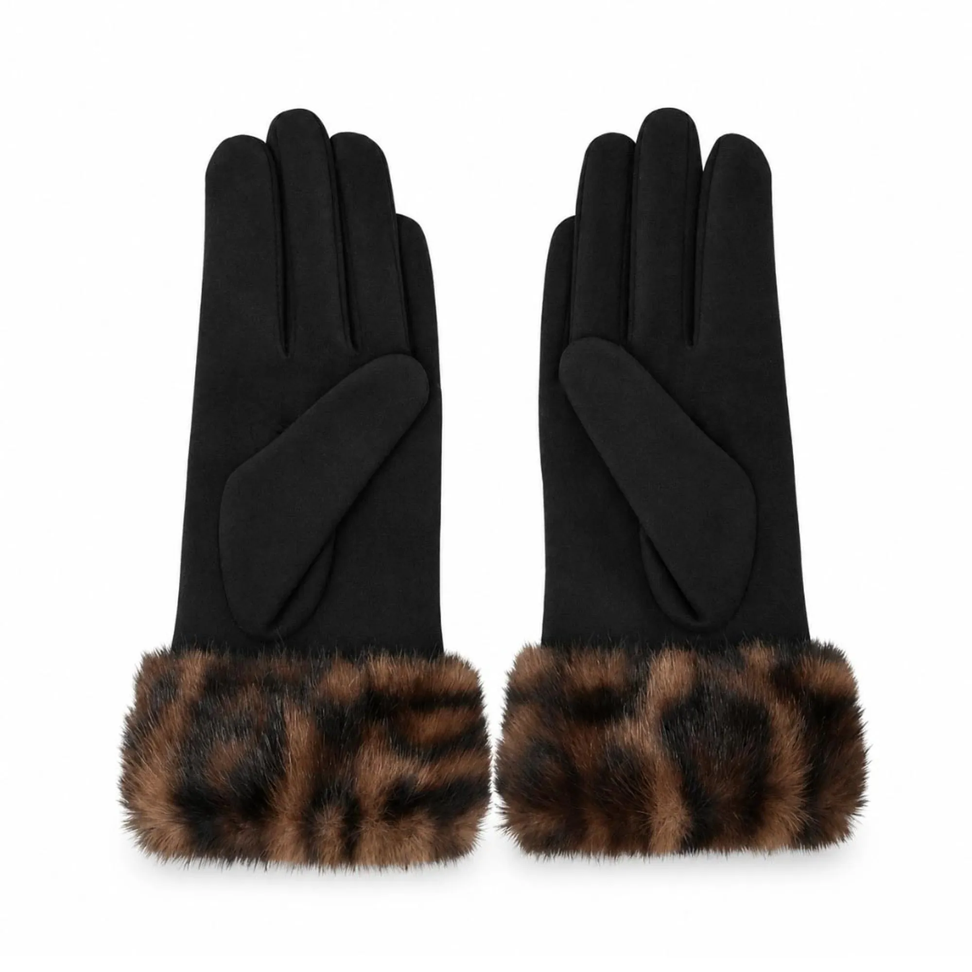 Liujo Accessori Guanti Con Finta Pelliccia Nero 2F6058T2746 189660