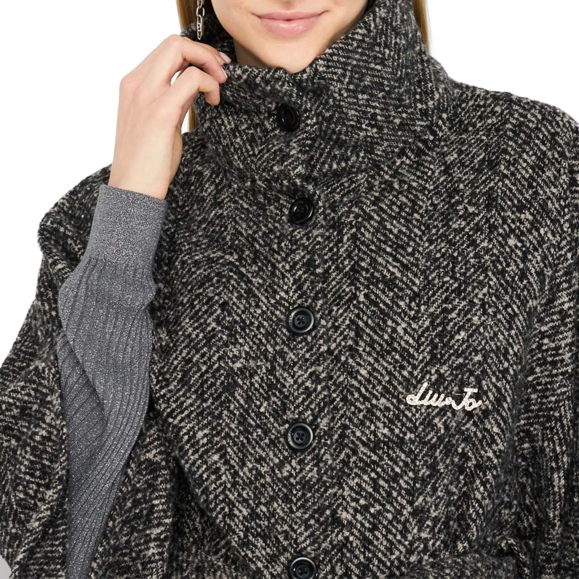 Liujo Accessori B'Poncho ' Black 2F5025T0300 154217