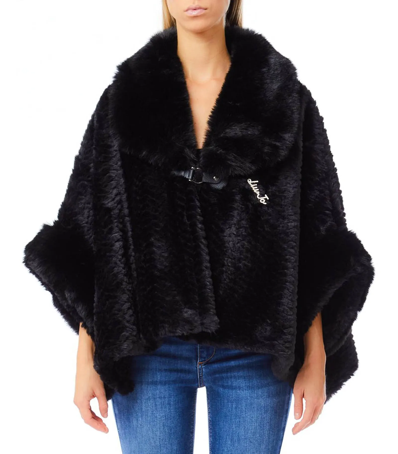 Liujo Accessori Poncho Nero 2F5051T0300 160087