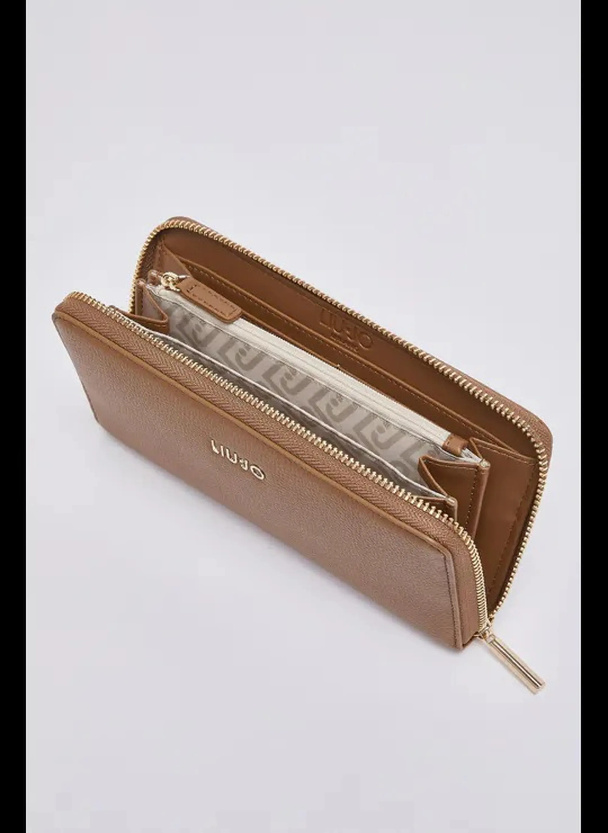 Liujo Accessori Portafoglio Grande Con Zip Cuoio Af6170E1019 185418